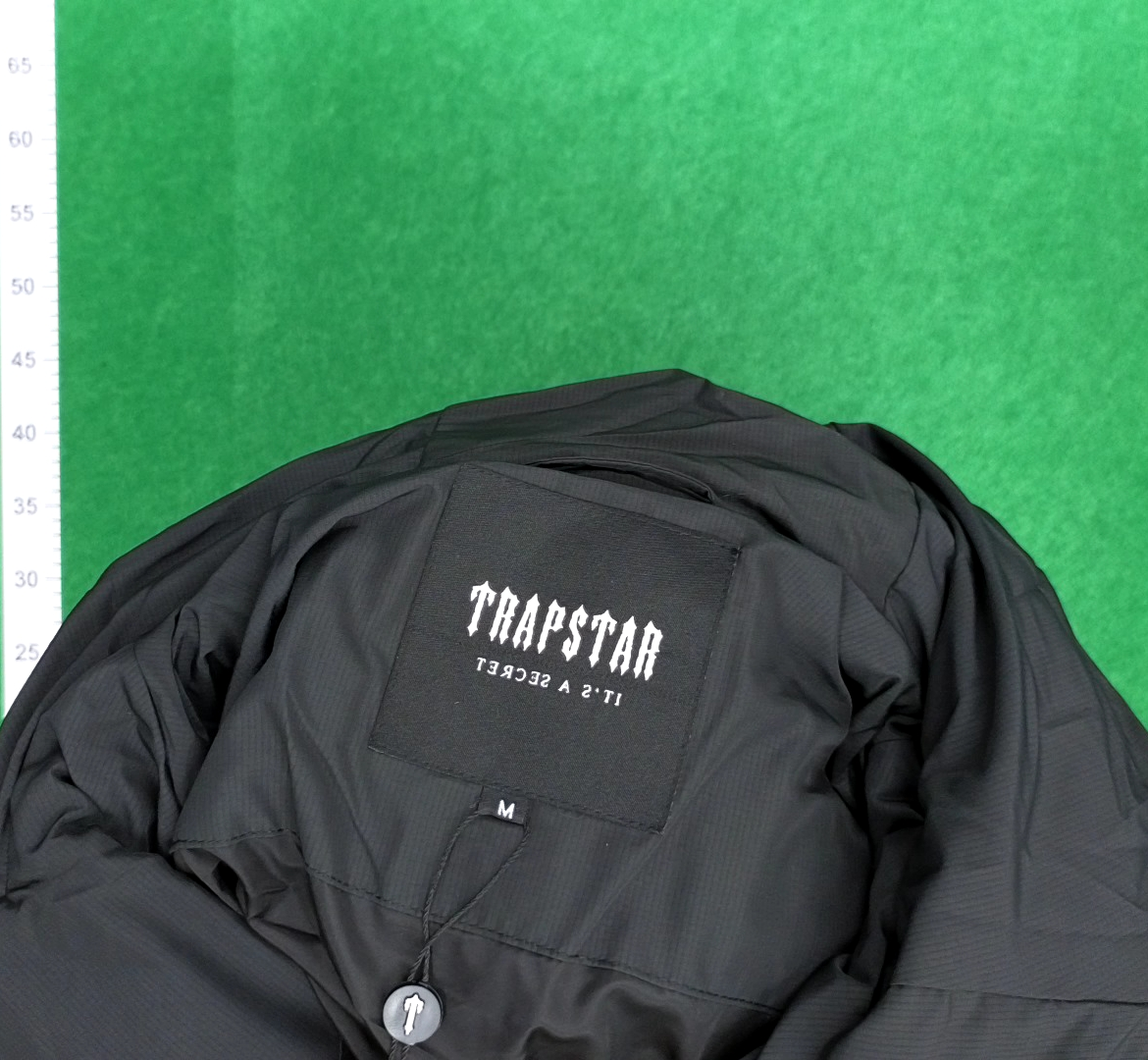 Black Down Puffer Jacket with Hood for Men