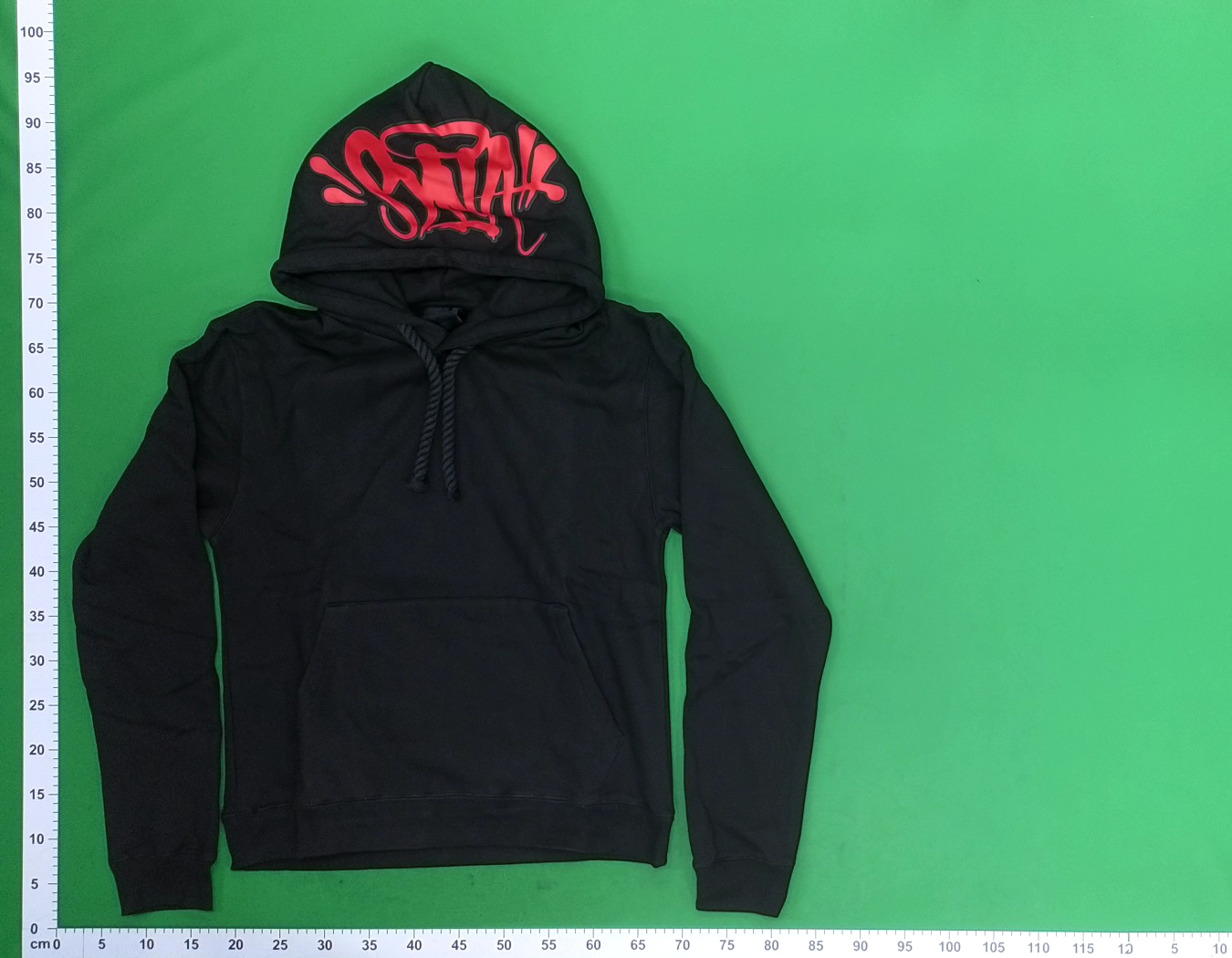 Batman Red Logo Hoodie - Black Sweatshirt with Graphic Design