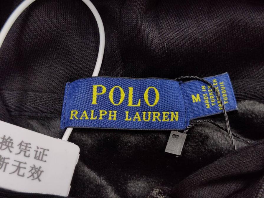 Gray Polo Ralph Lauren Hoodie Sweatshirt for Women