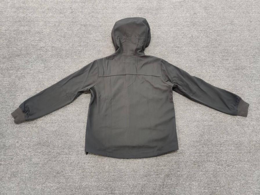 Men's Navy Hooded Jacket with Integrated Goggles