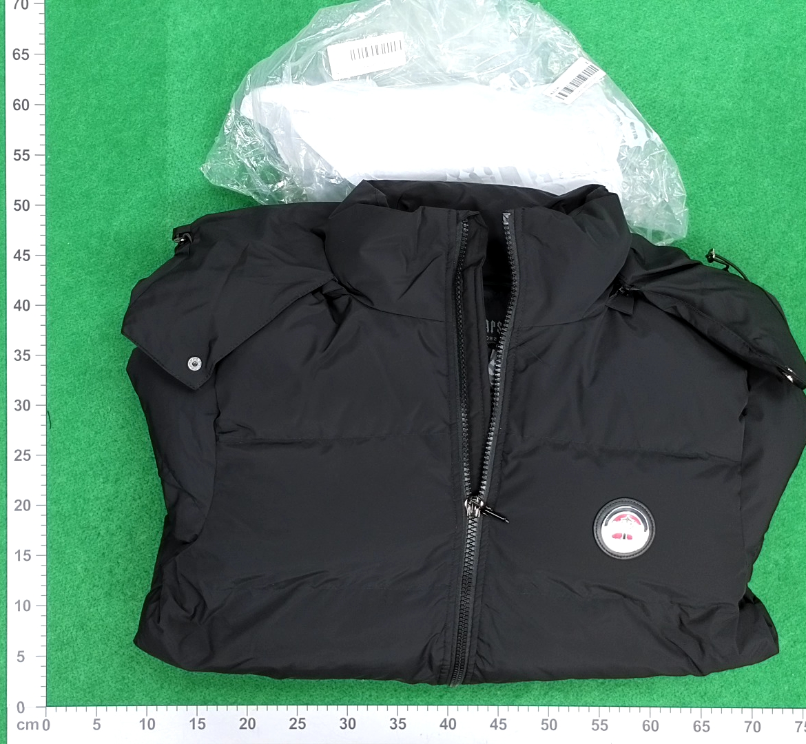 Black Puffer Jacket with Hood