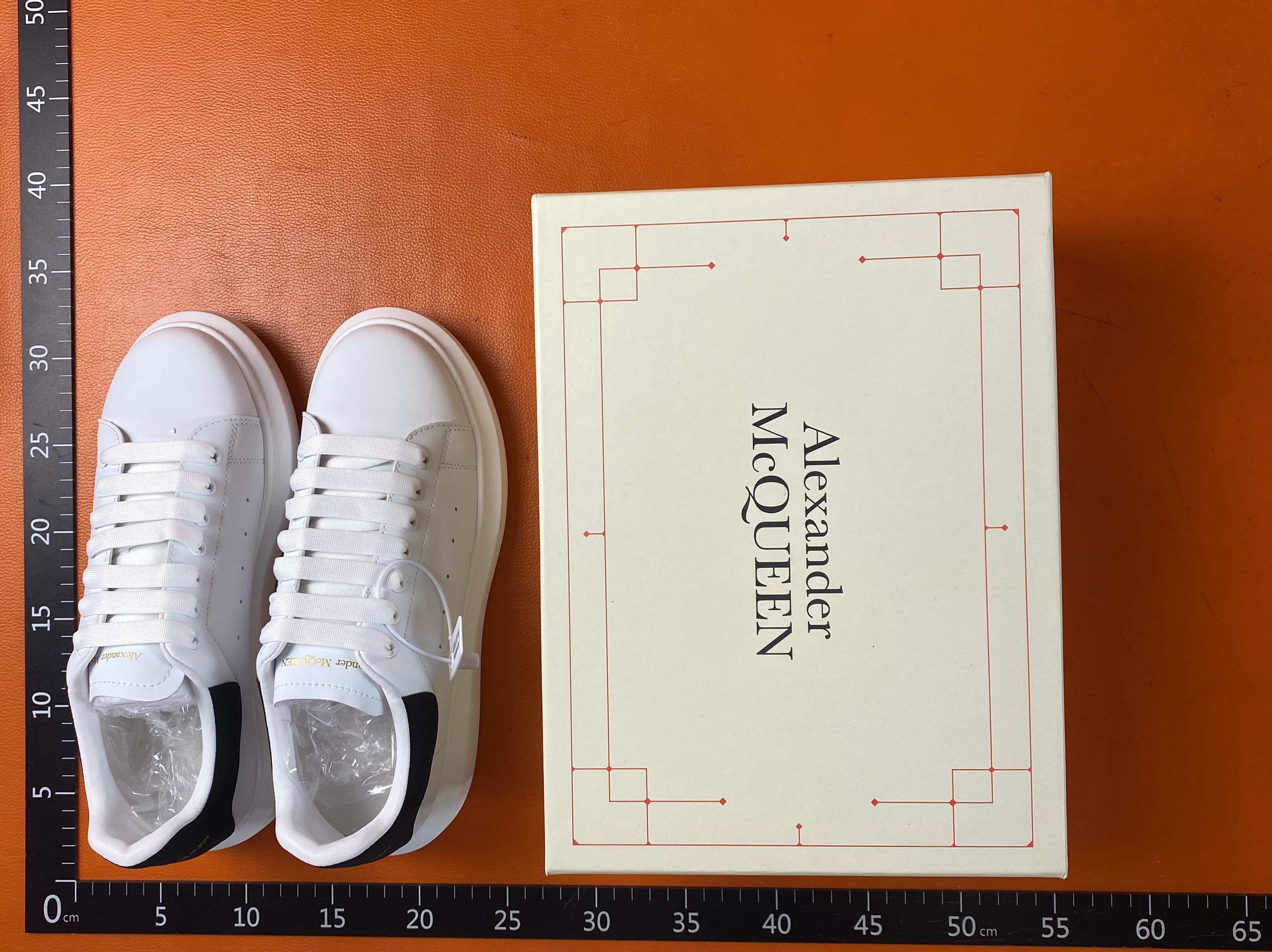White Platform Sneakers with Colorful Accents