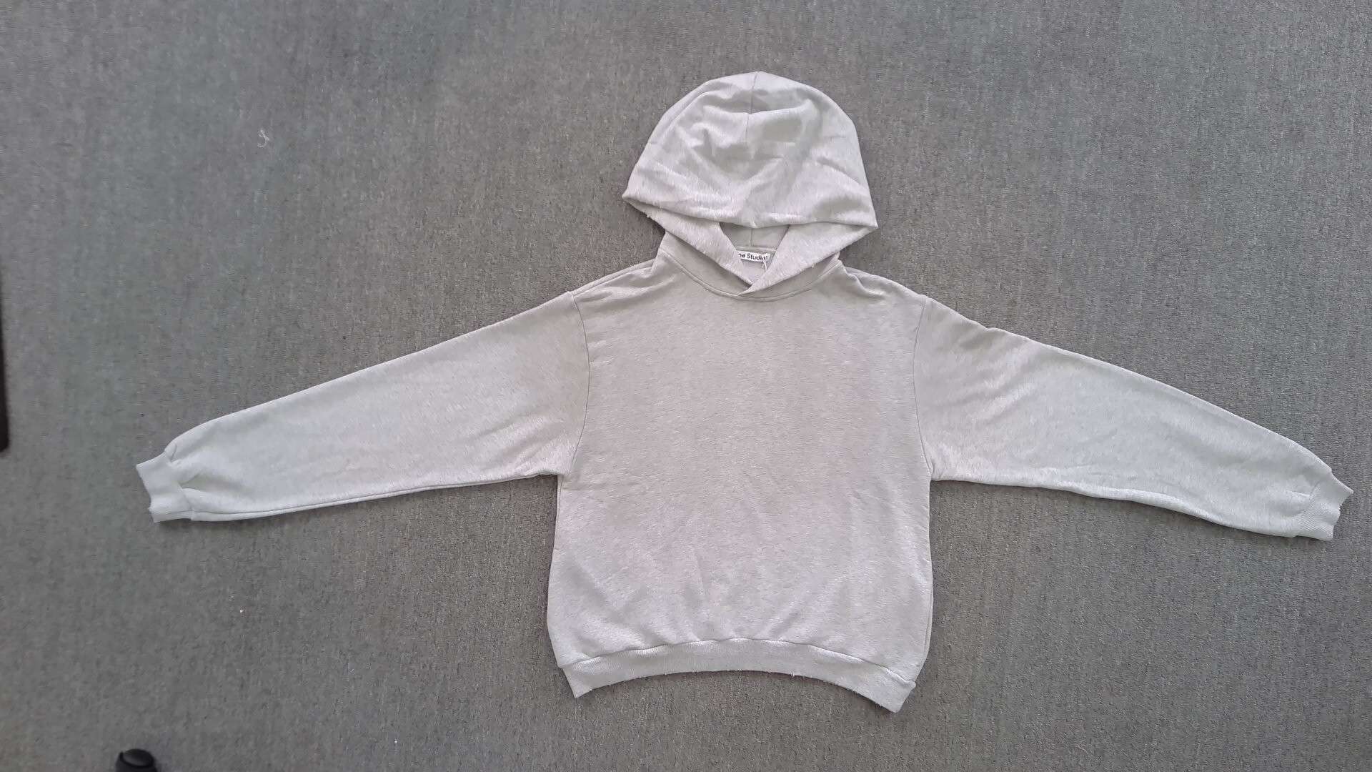 Oversized Black Hoodie for Men