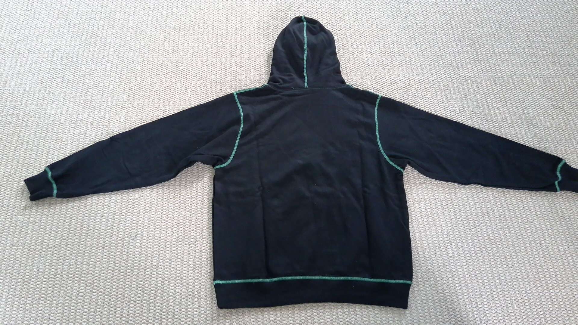 Hoodie - Black Hooded Sweatshirt