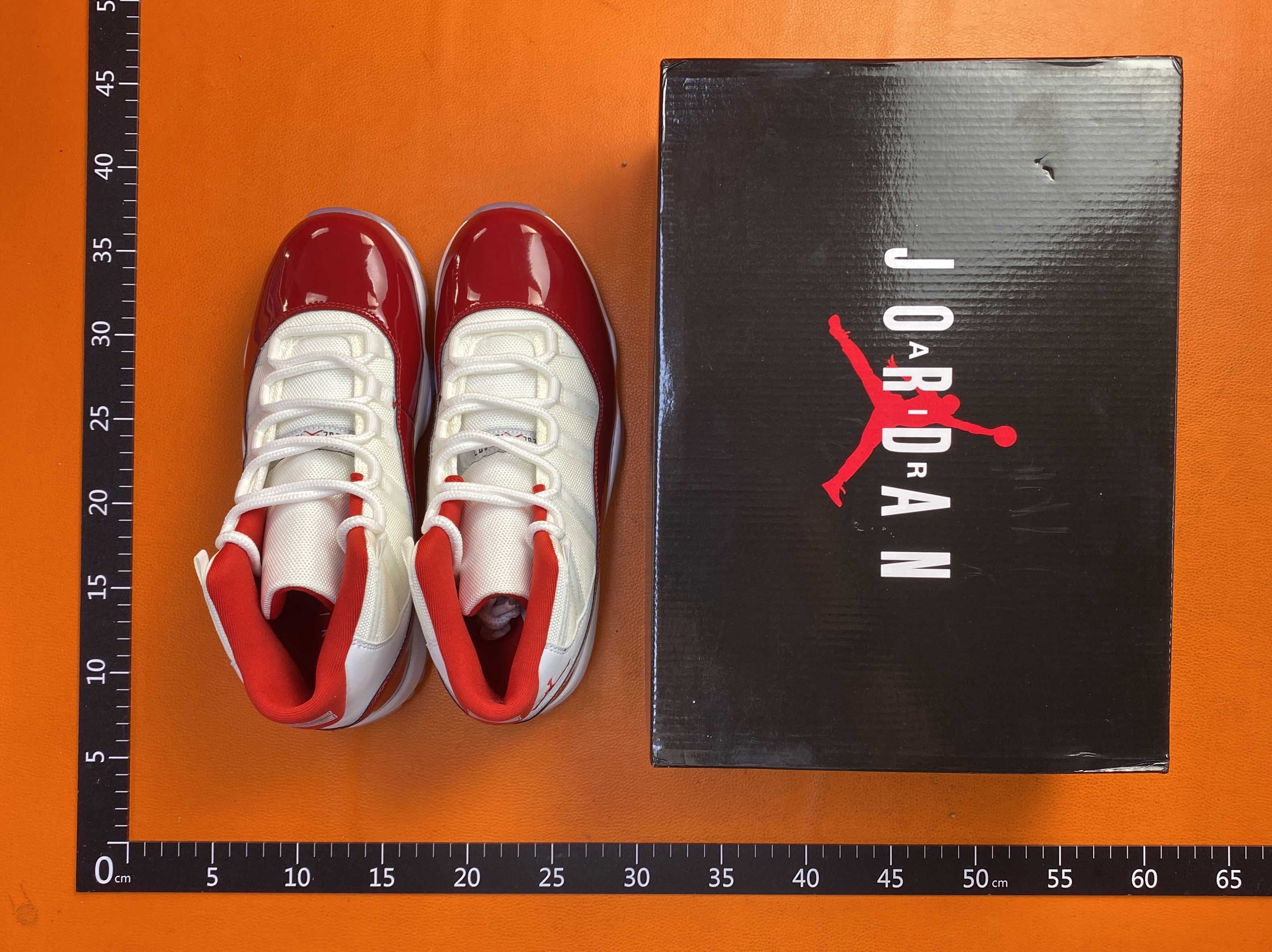 Air Jordan 11 Black Patent Leather Men's Basketball Shoes
