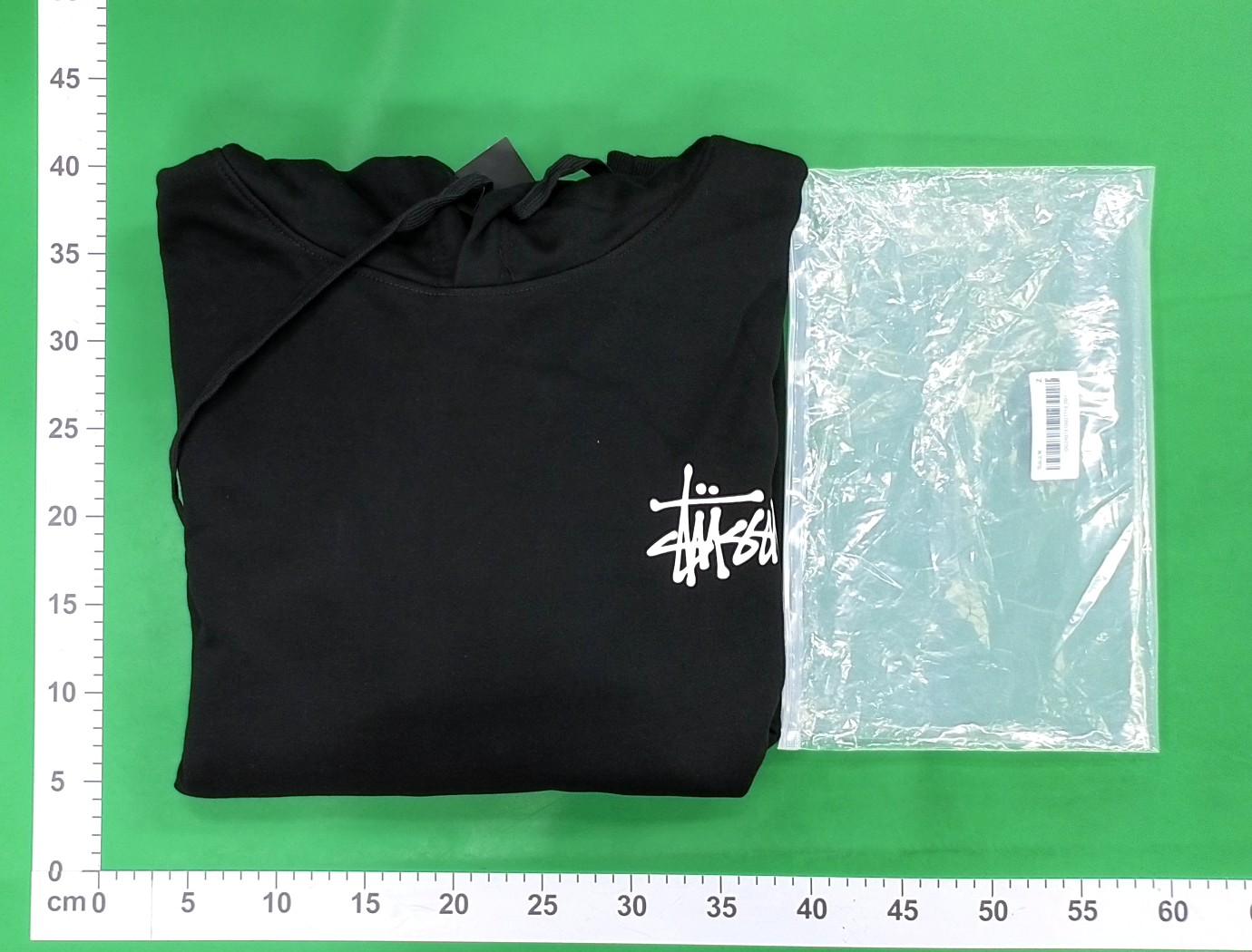 Stussy Black Hoodie with White Logo - Stylish Streetwear