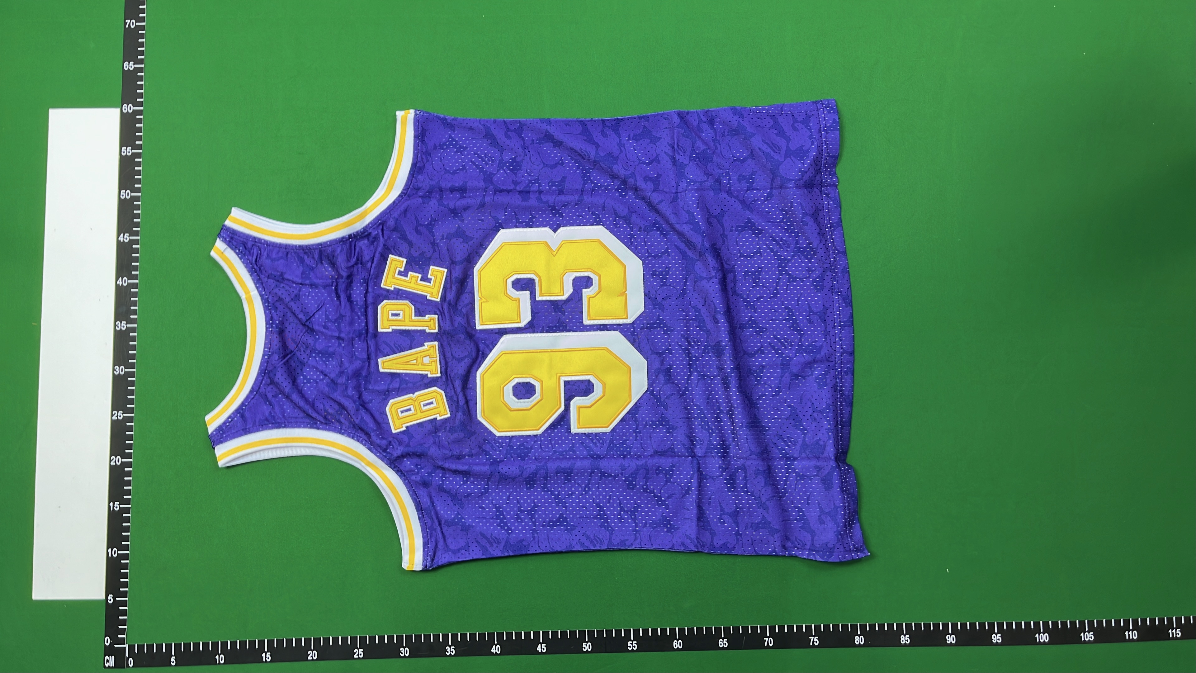 BAPE x Lakers NBA Jersey 93 Purple Edition