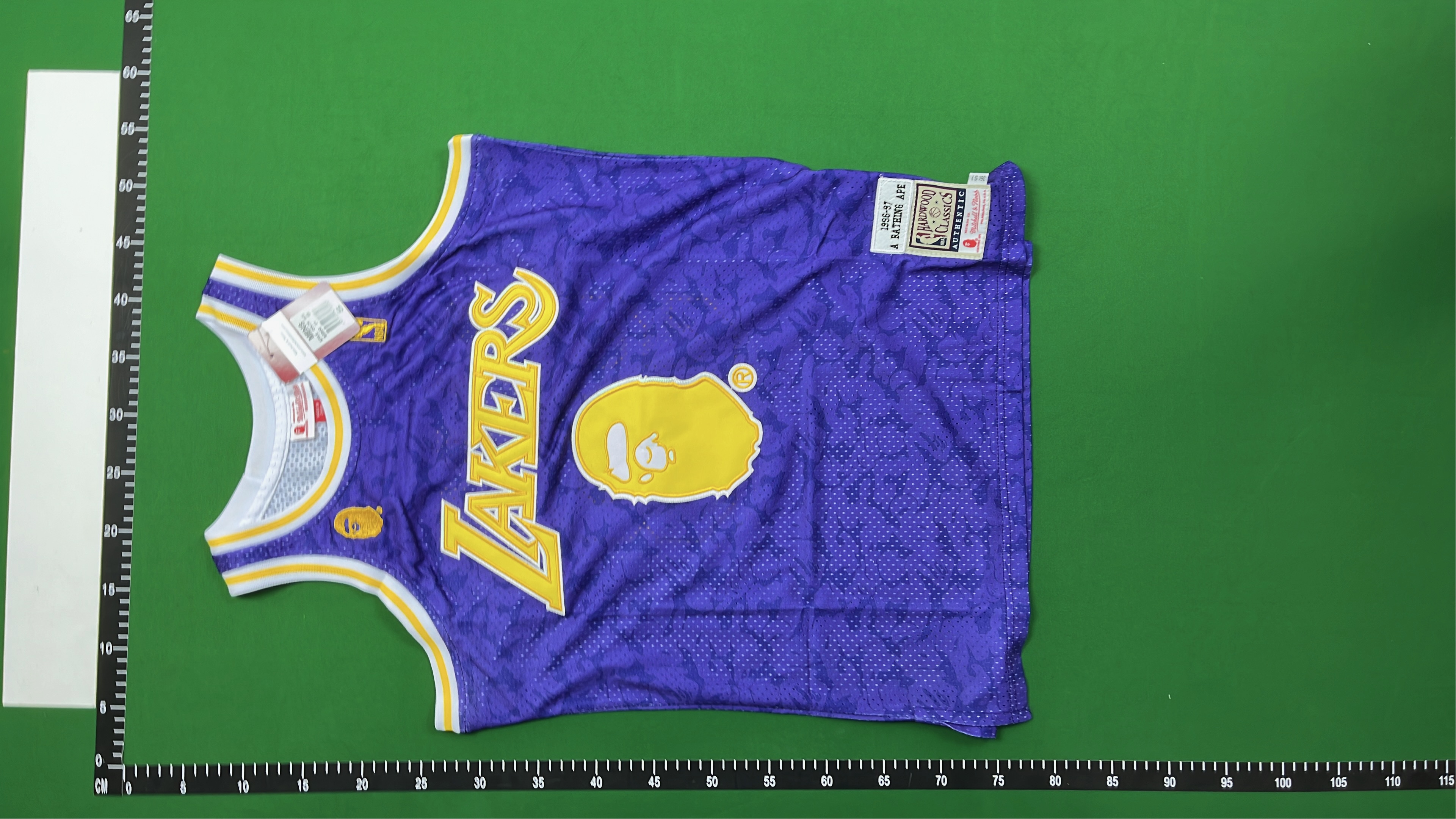 BAPE x Lakers NBA Jersey 93 Purple Edition