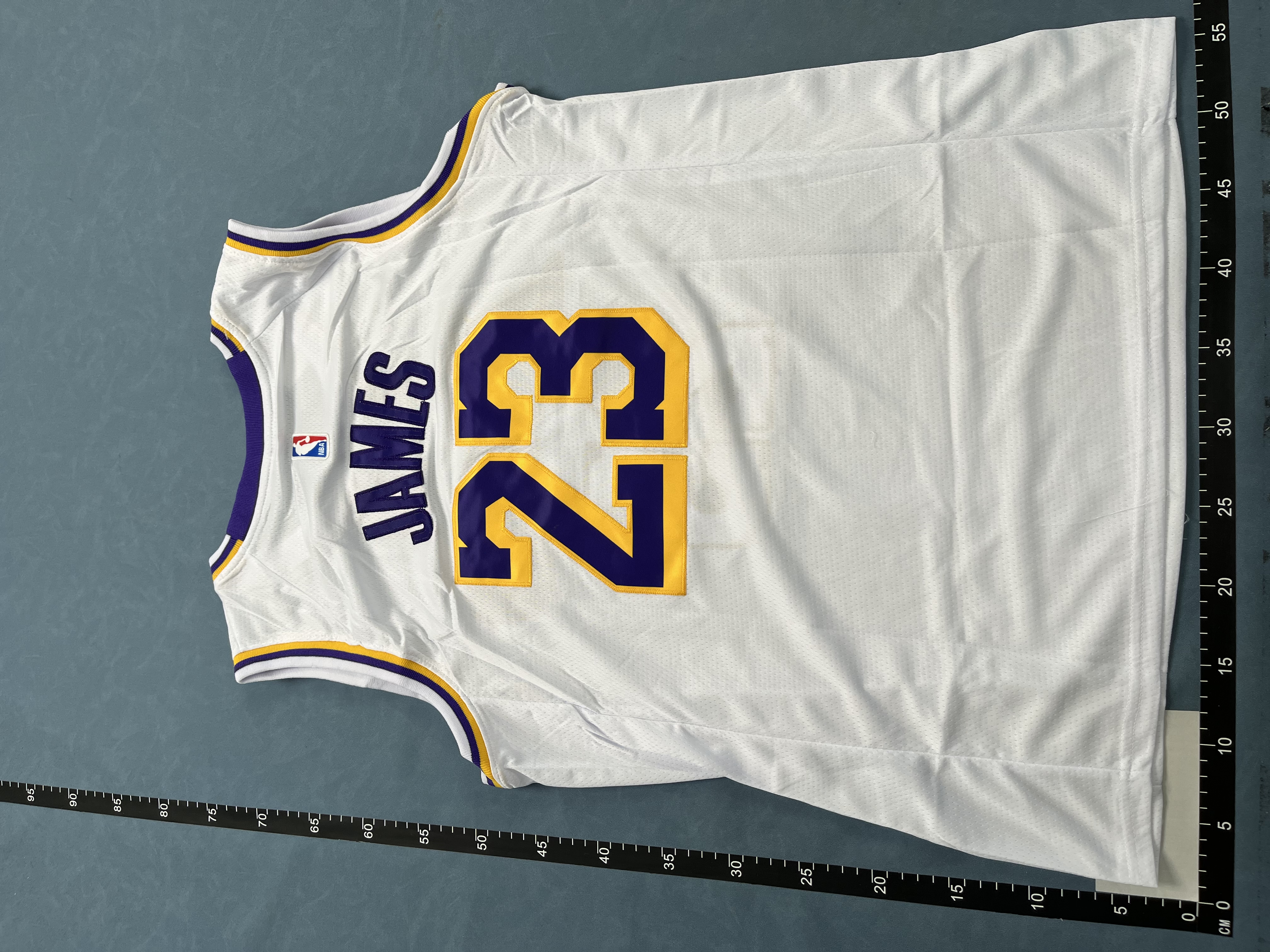 LeBron James Lakers Jersey - White #23 NBA Basketball Jersey