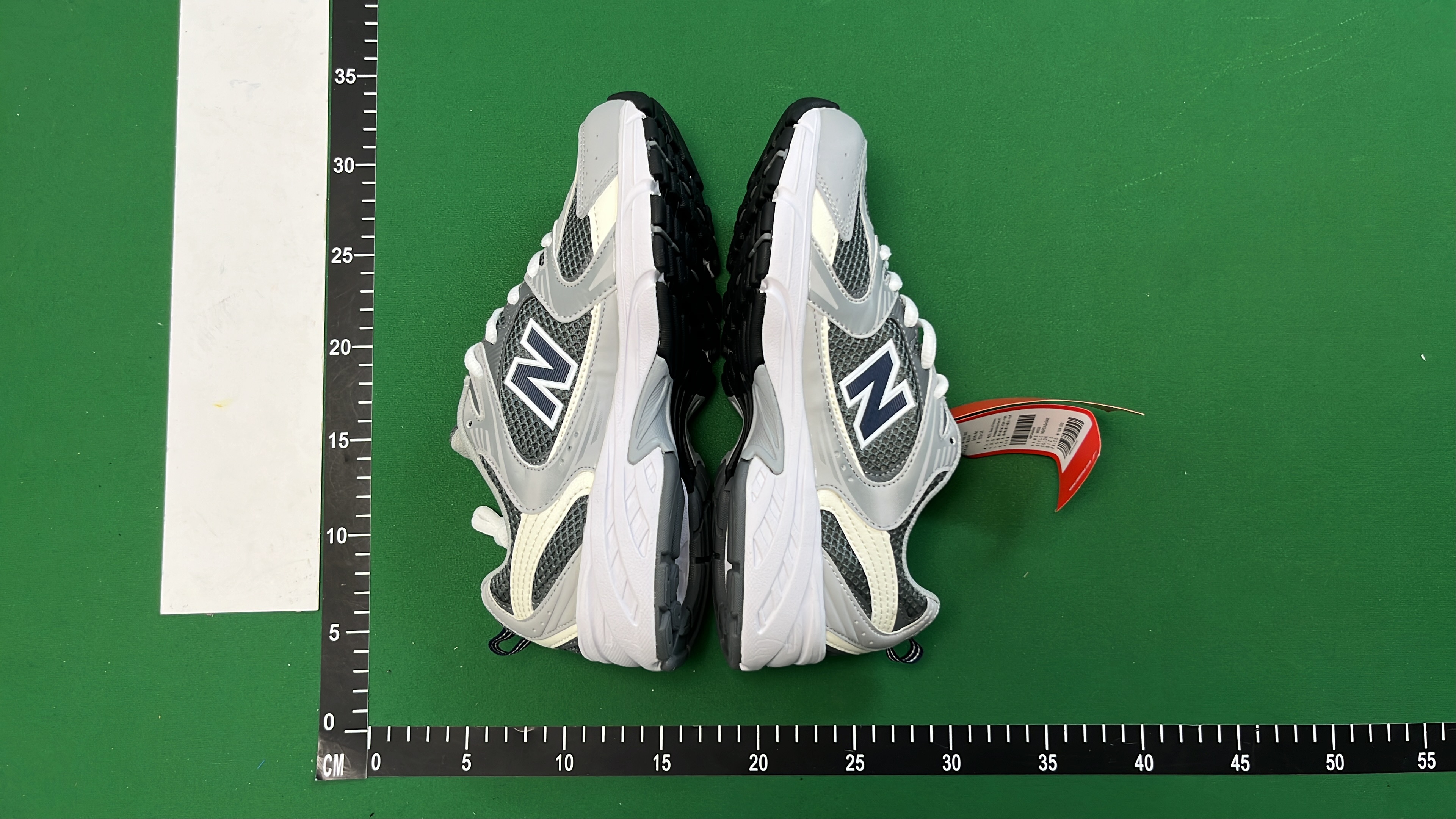 New Balance 530 White Blue Mesh Sneakers