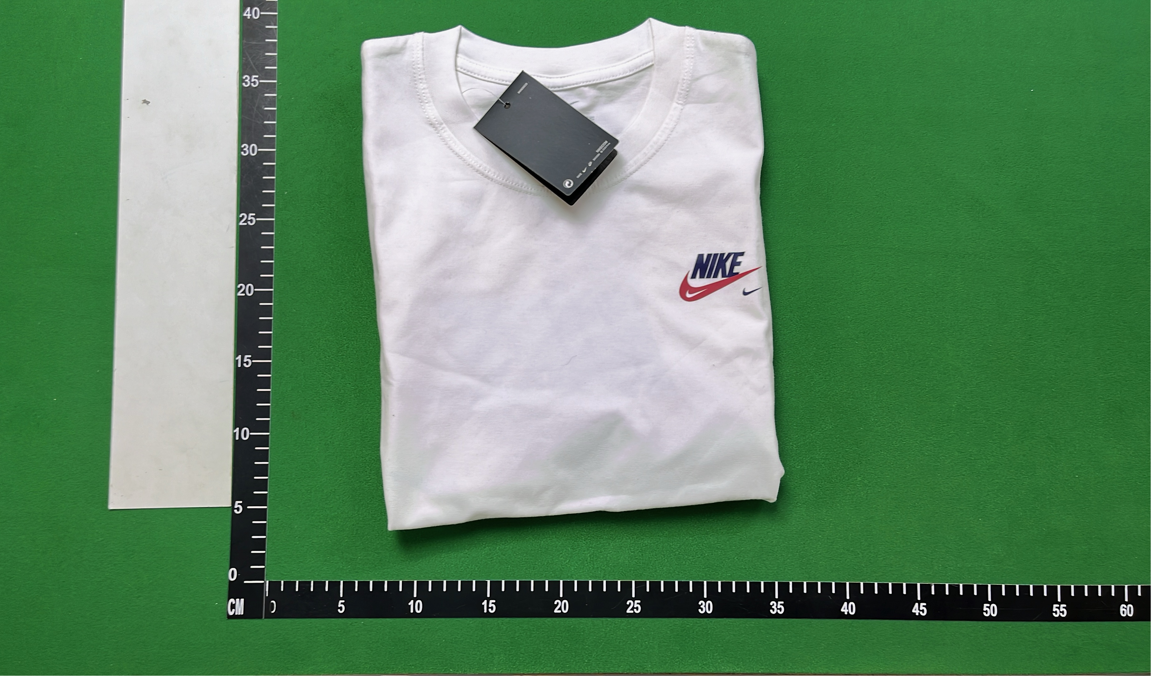 Nike White T-Shirt with Logo Print