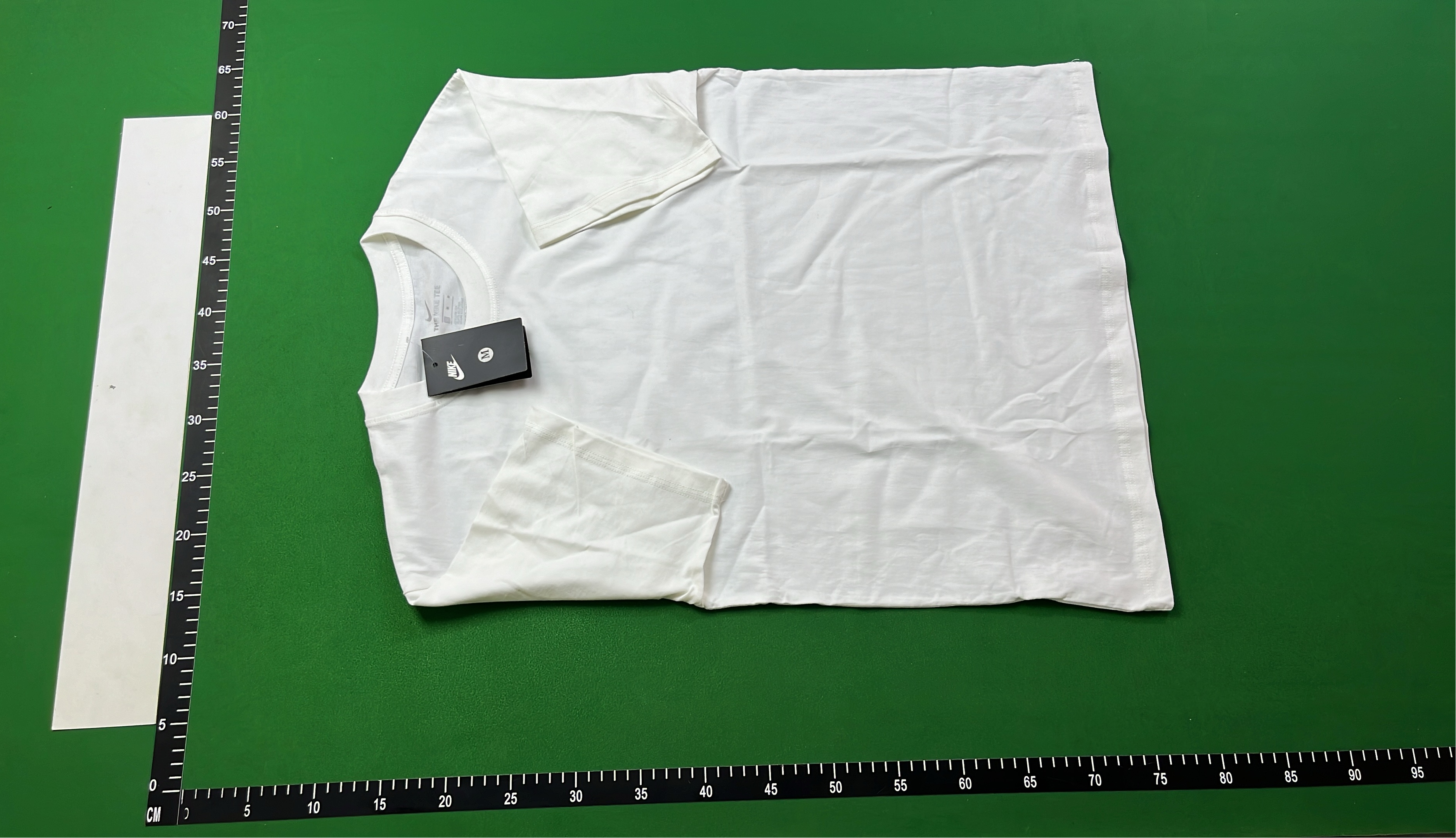 Nike White T-Shirt with Logo Print