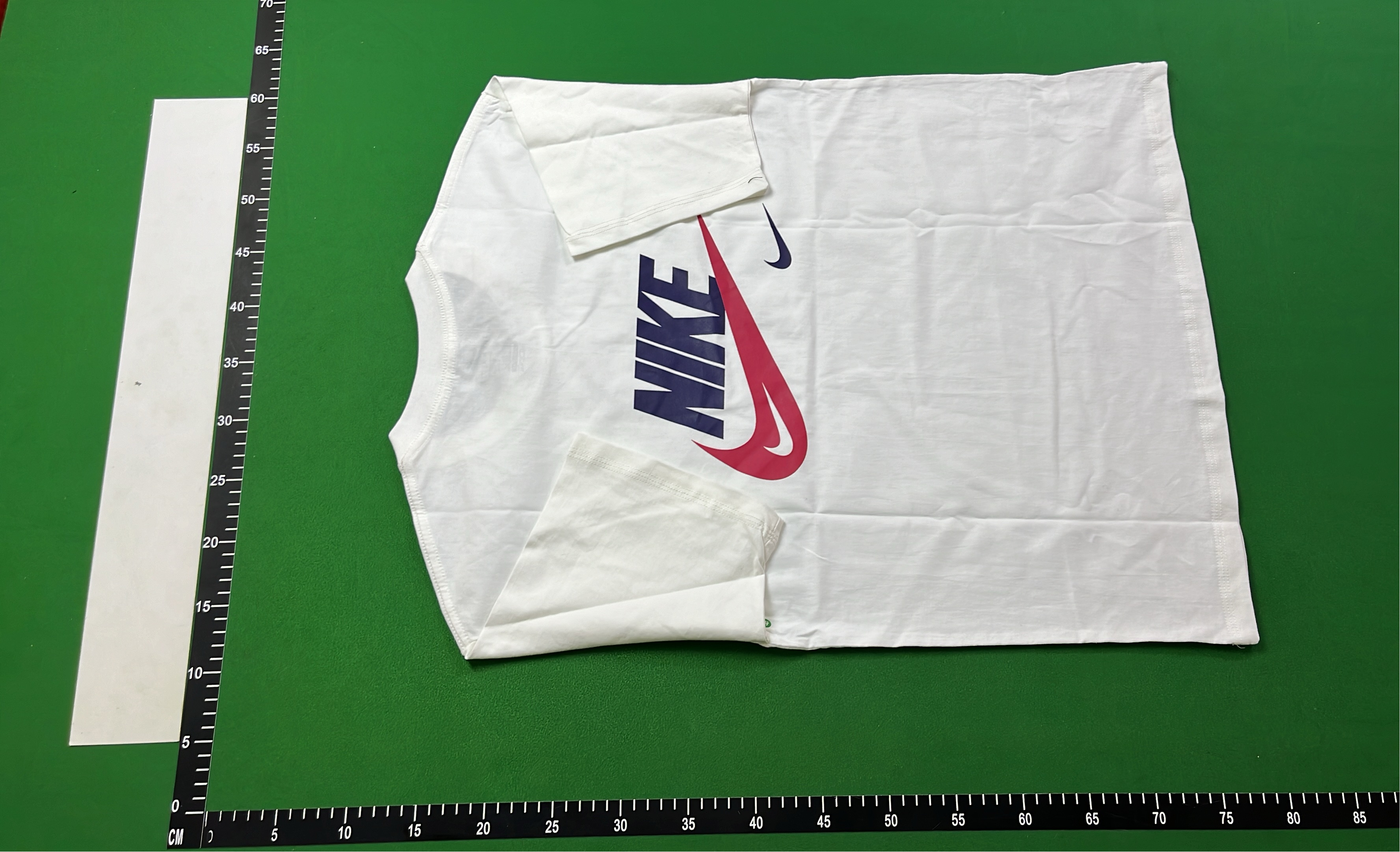 Nike White T-Shirt with Logo Print
