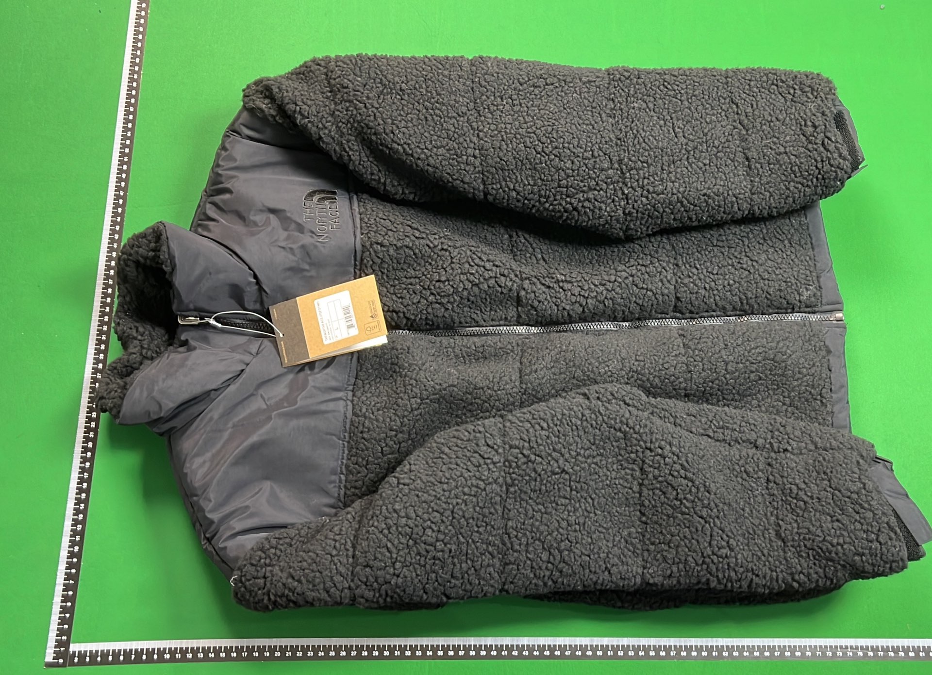 The North Face Black Nuptse Down Jacket for Men