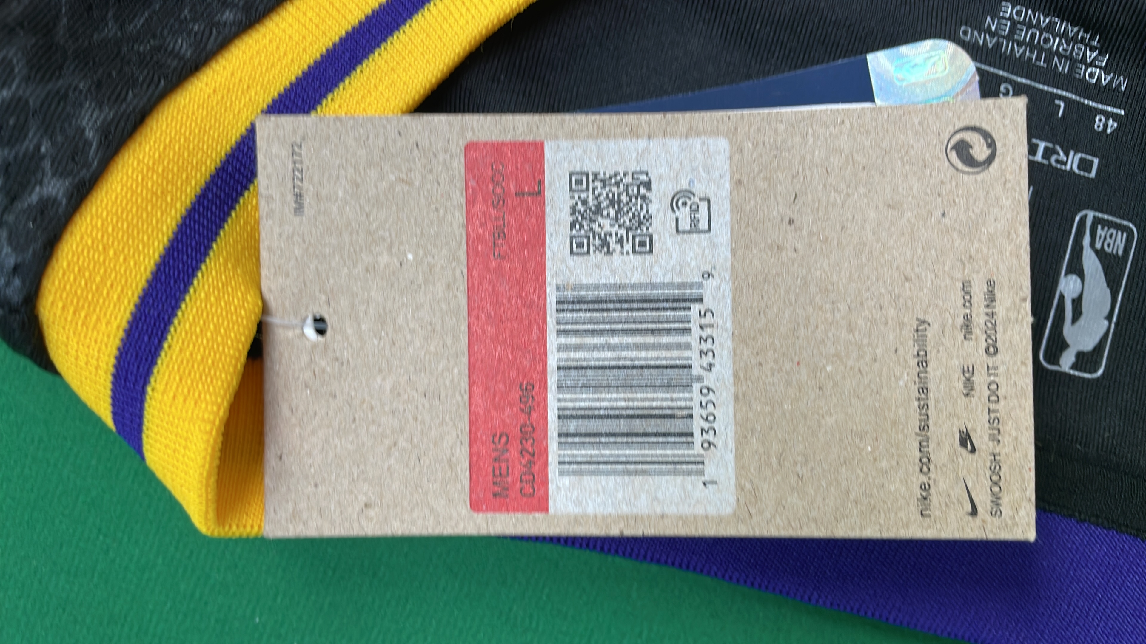 Kobe Bryant Lakers Black Jersey 24 & 8 Number Swingman