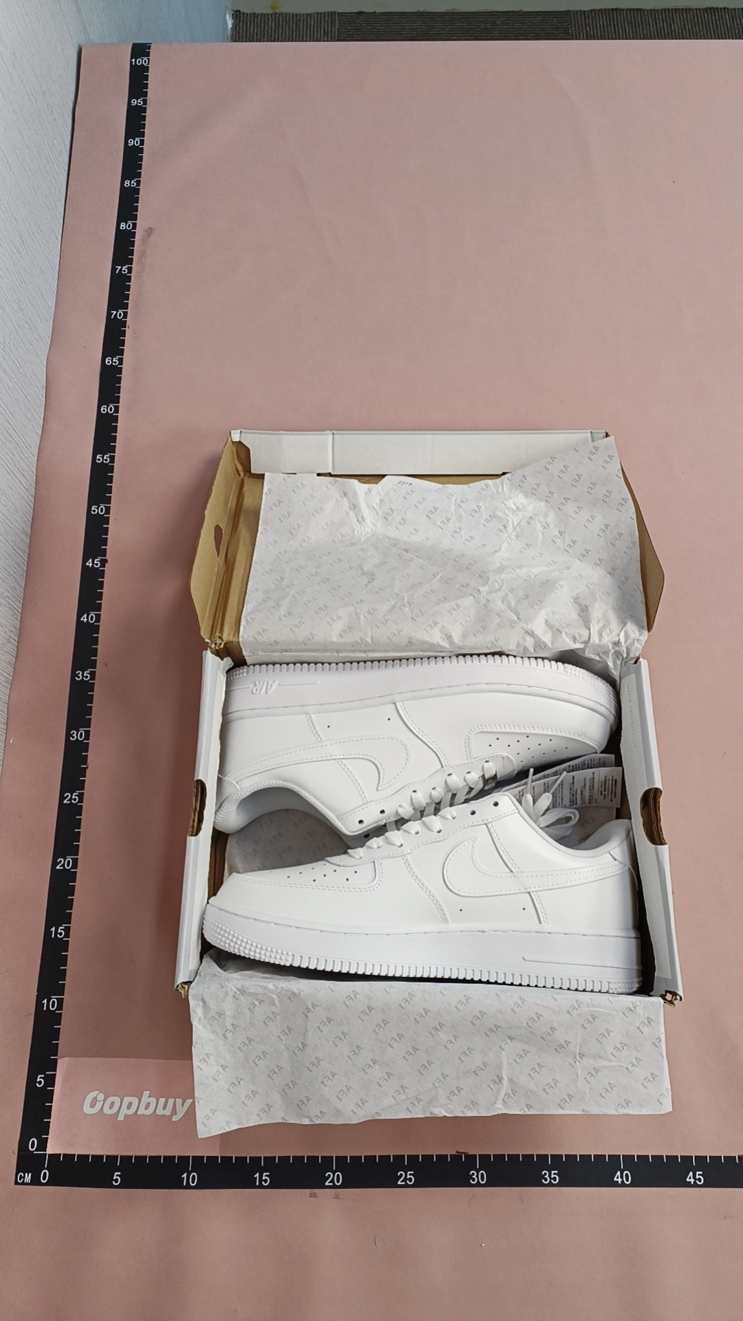 Nike Air Force 1 White Low Top Sneakers