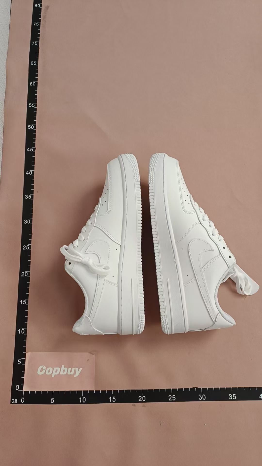 Nike Air Force 1 White Low Top Sneakers