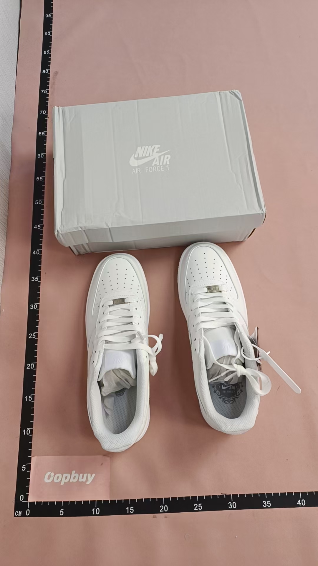 Nike Air Force 1 White Low Top Sneakers