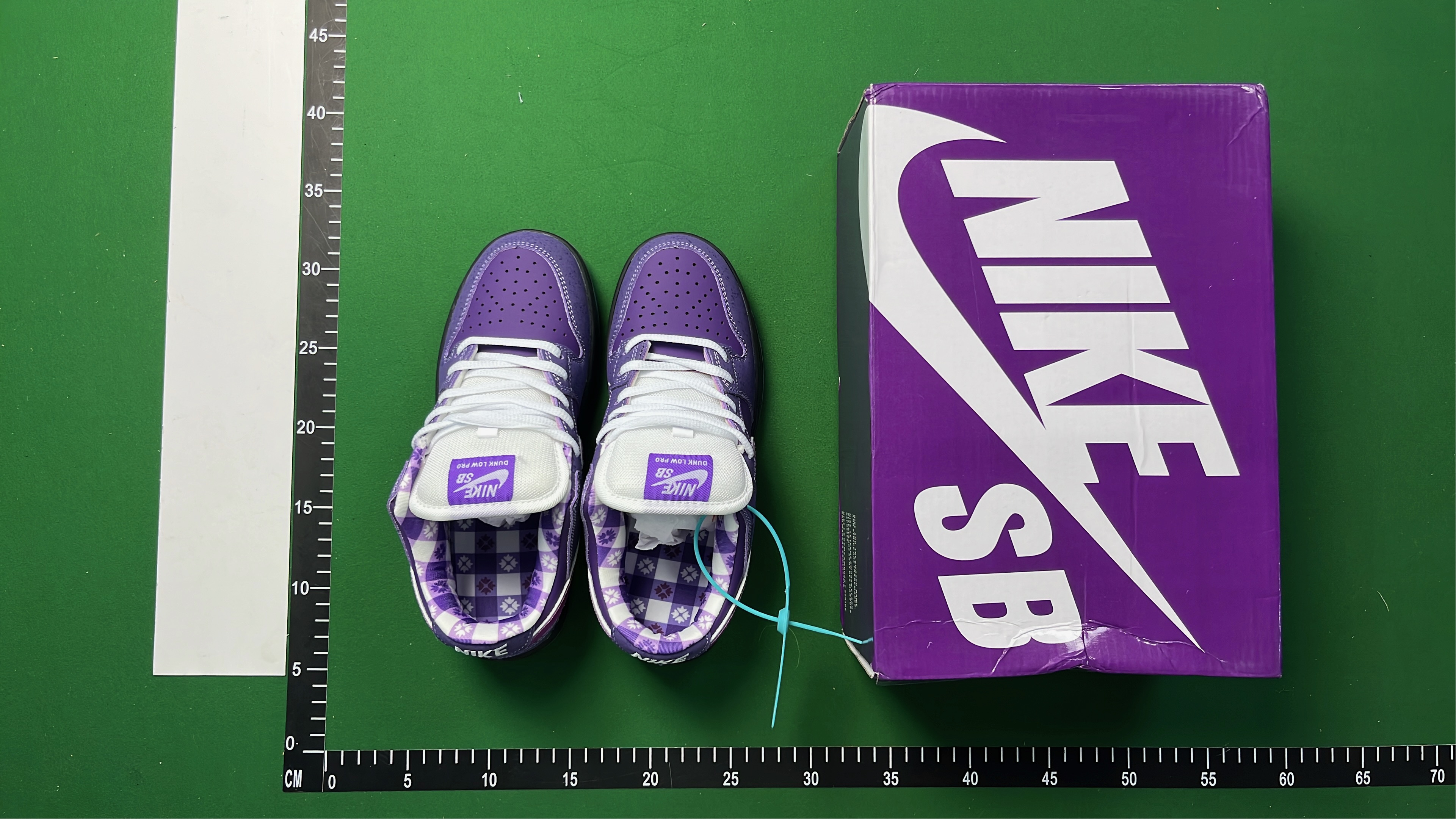 Nike Dunk Low Purple Suede Sneakers