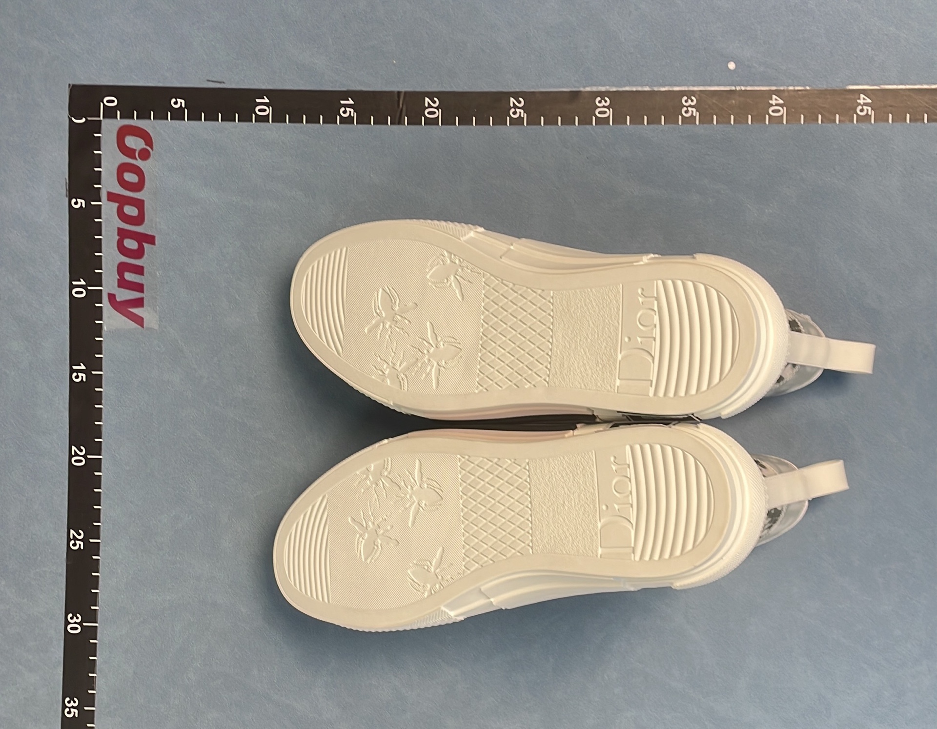Dior x Converse High Top Sneakers with Monogram Pattern