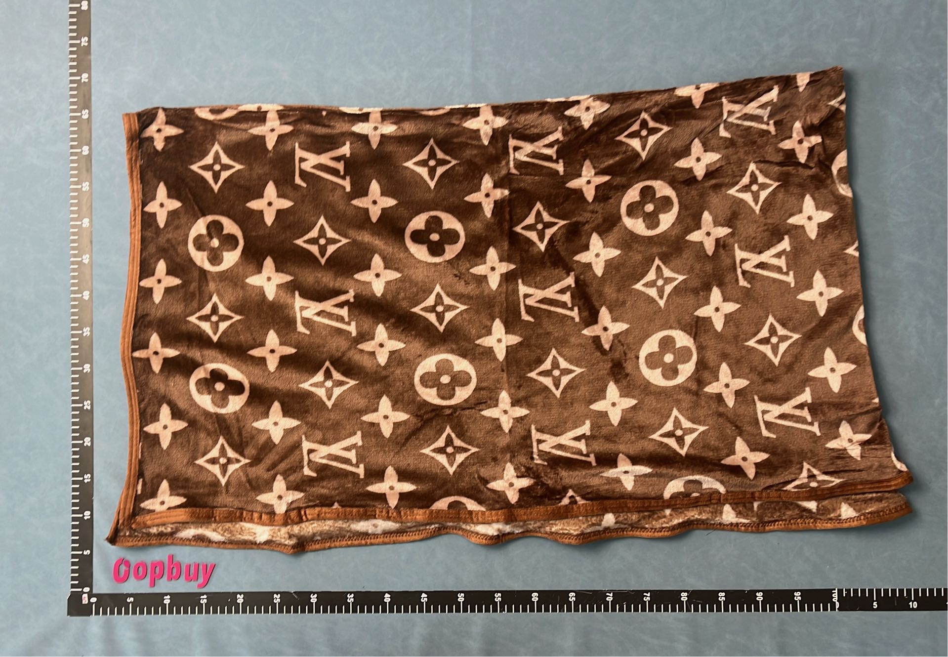 LV Monogram Blanket for Sofa