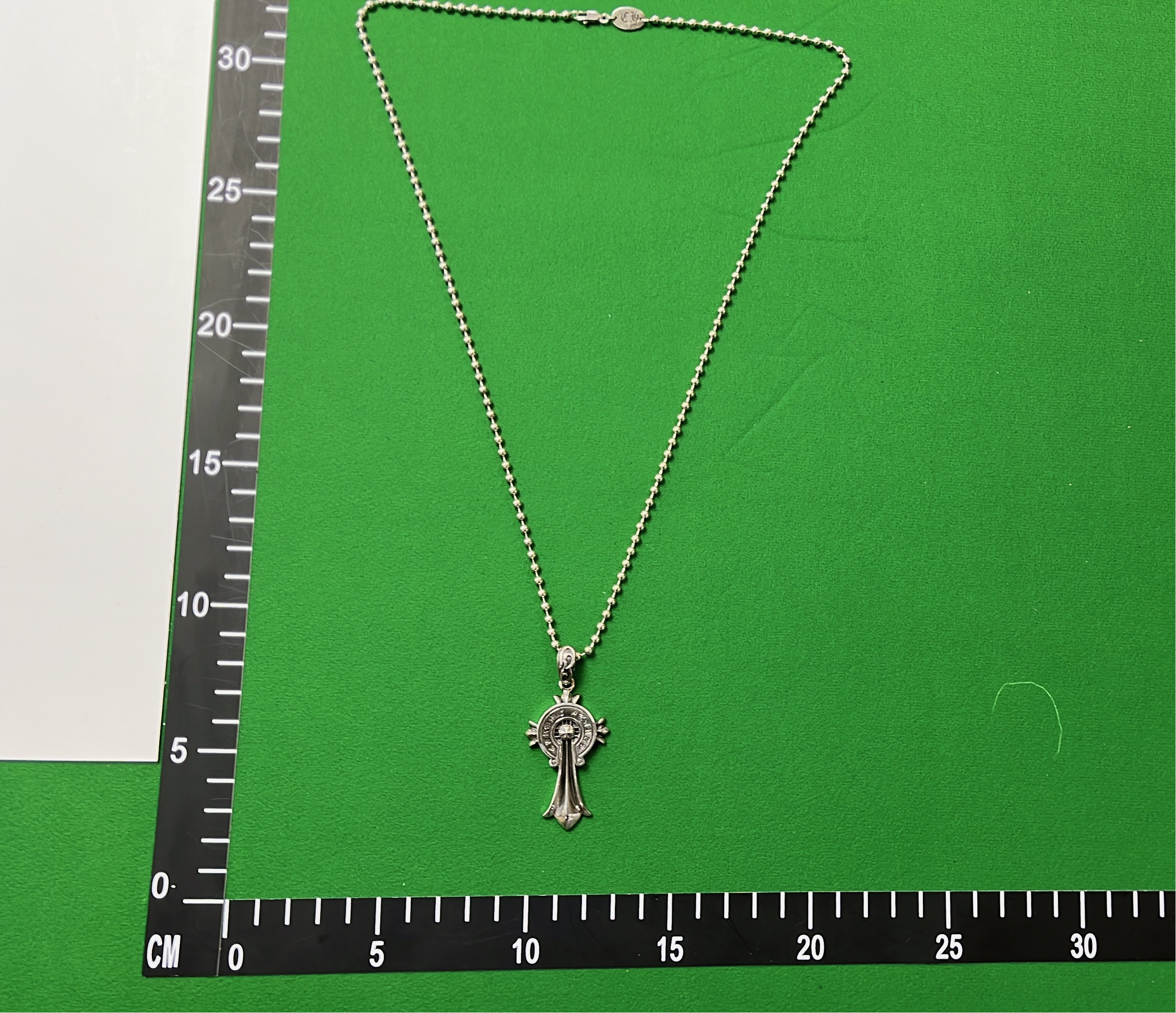 Steampunk Compass Pendant Necklace with Silver Chain