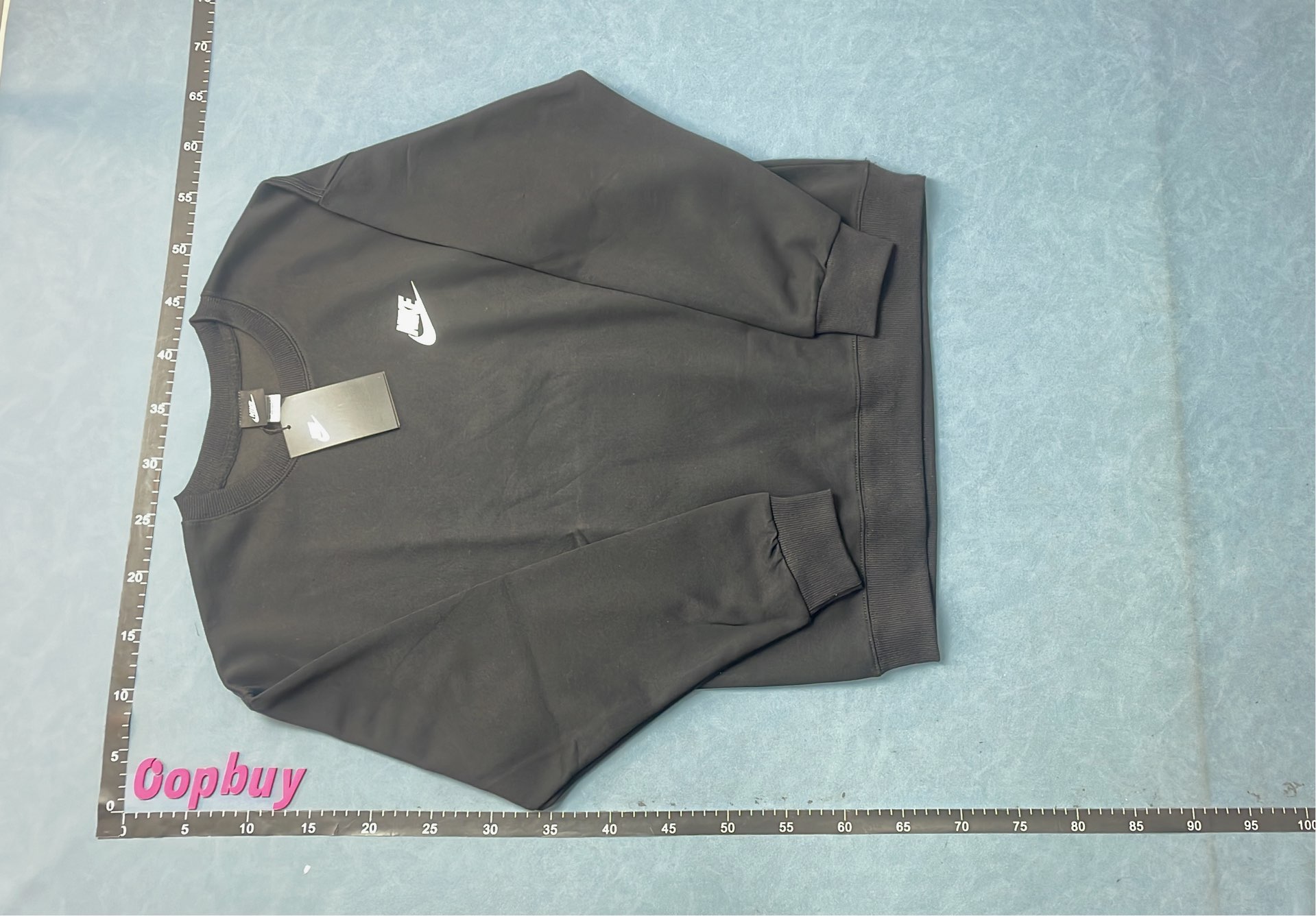 Nike Crewneck Sweatshirt Black White Logo Sweatshirt
