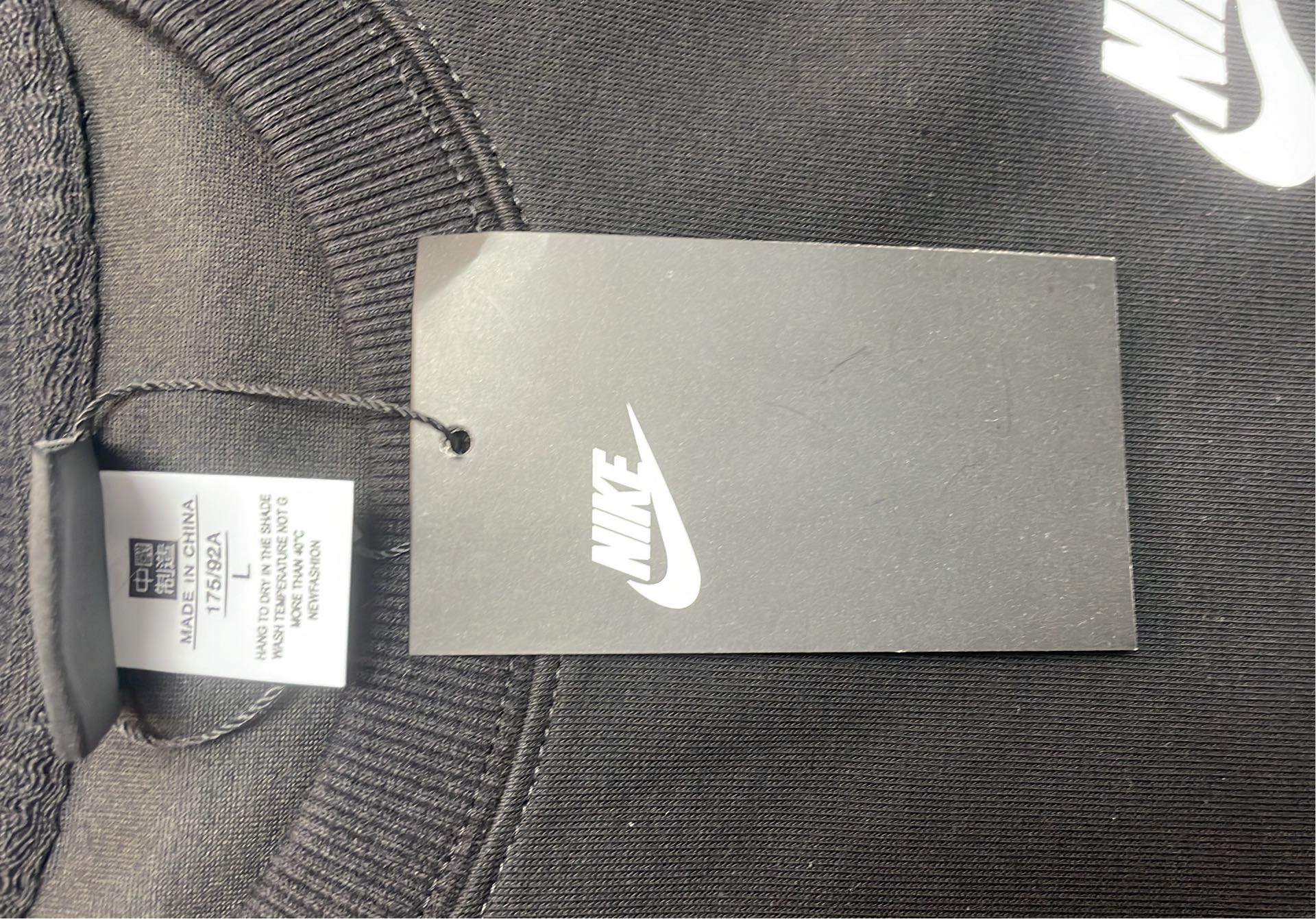 Nike Crewneck Sweatshirt Black White Logo Sweatshirt