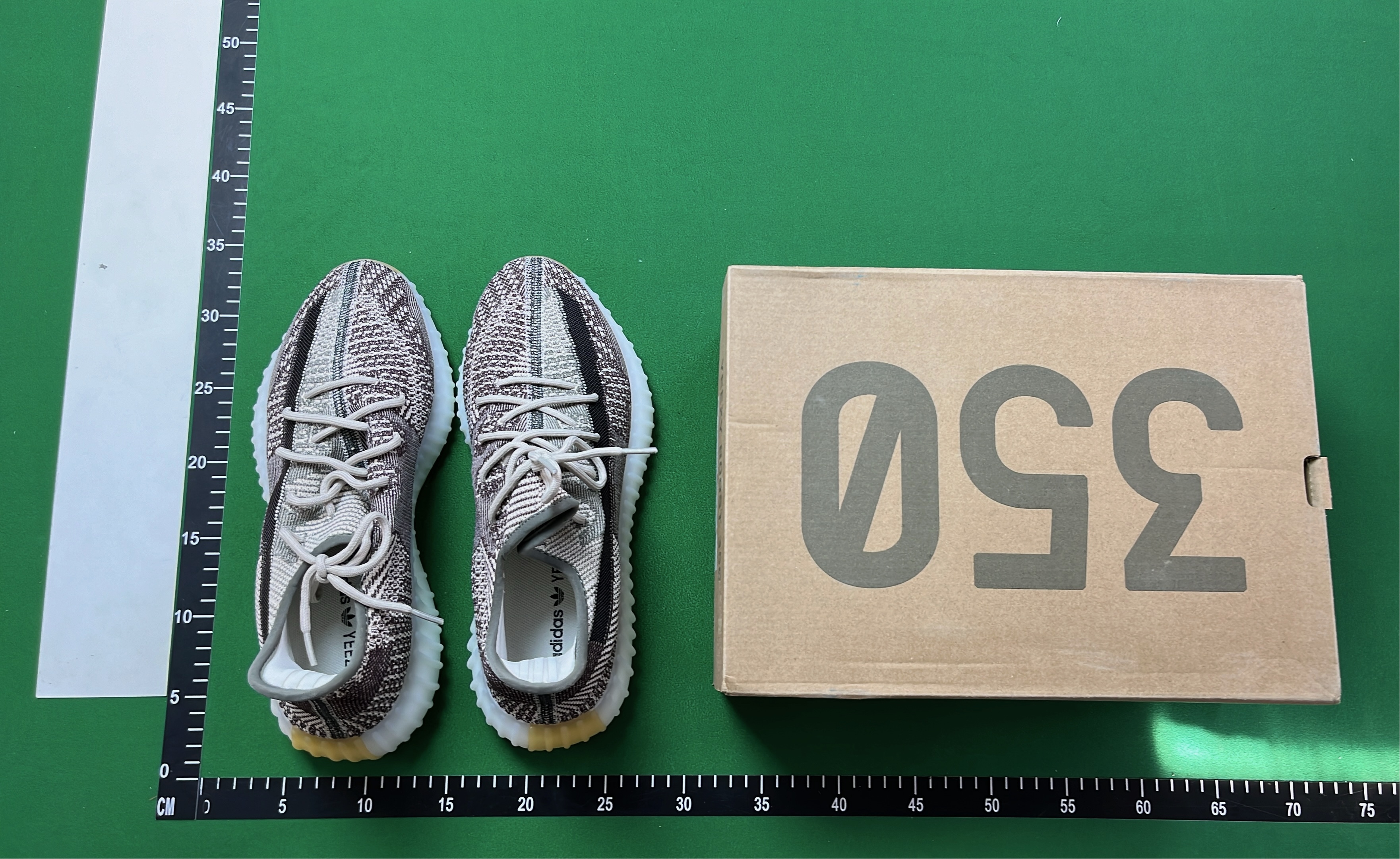 Adidas Yeezy Boost 350 V2 Red Blue Stripes Sneakers