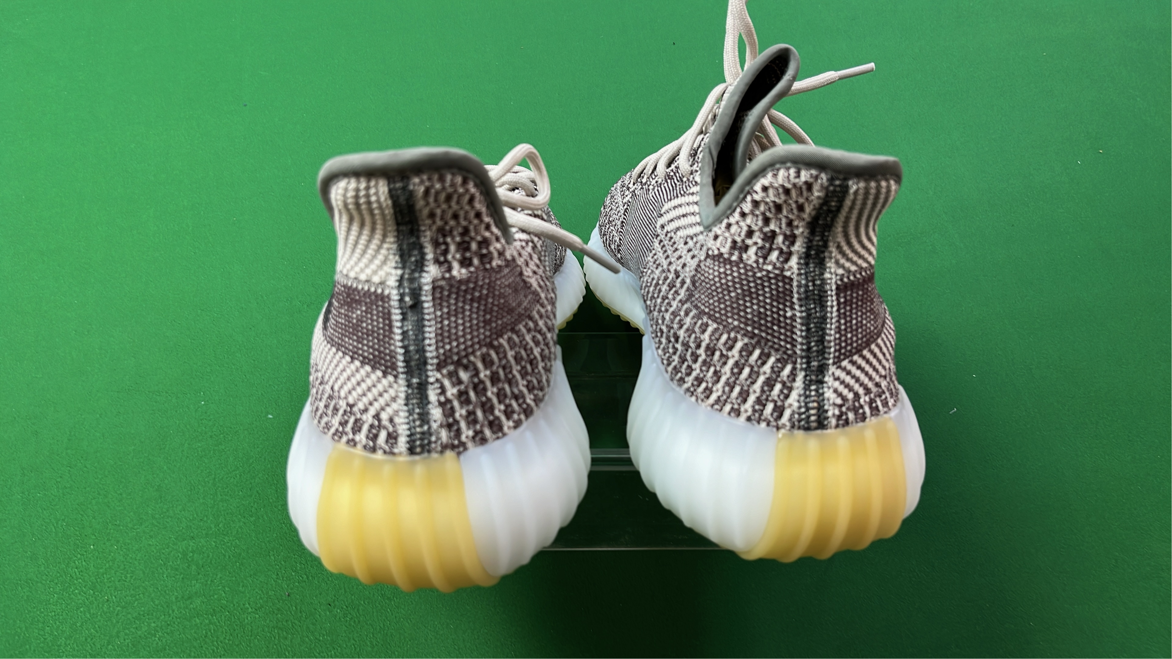 Adidas Yeezy Boost 350 V2 Red Blue Stripes Sneakers