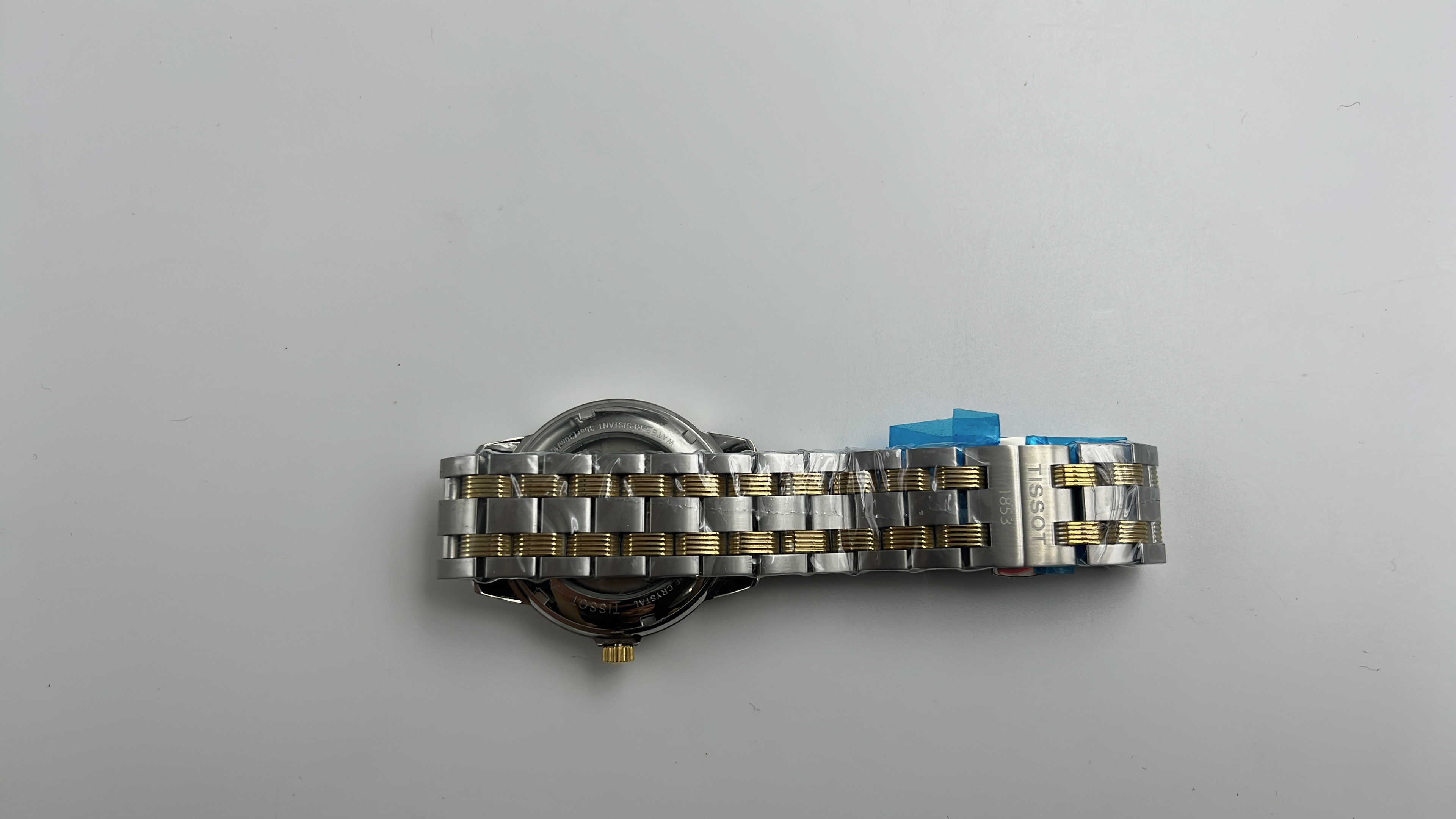Tissot Automatic Watch with Date and Day Display Silver Men's Watch
