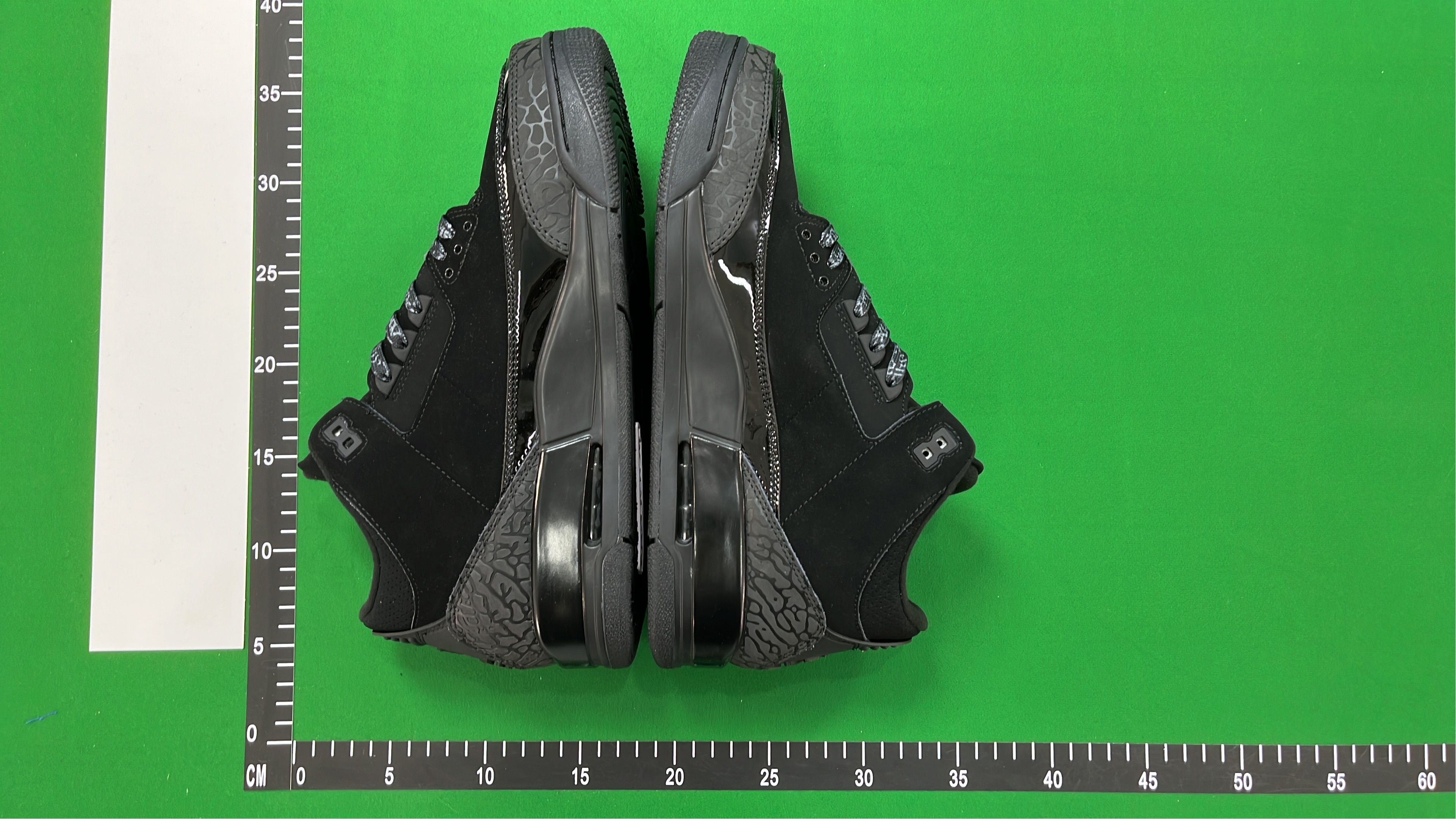 Nike Air Jordan 3 Black Patent Leather Sneakers