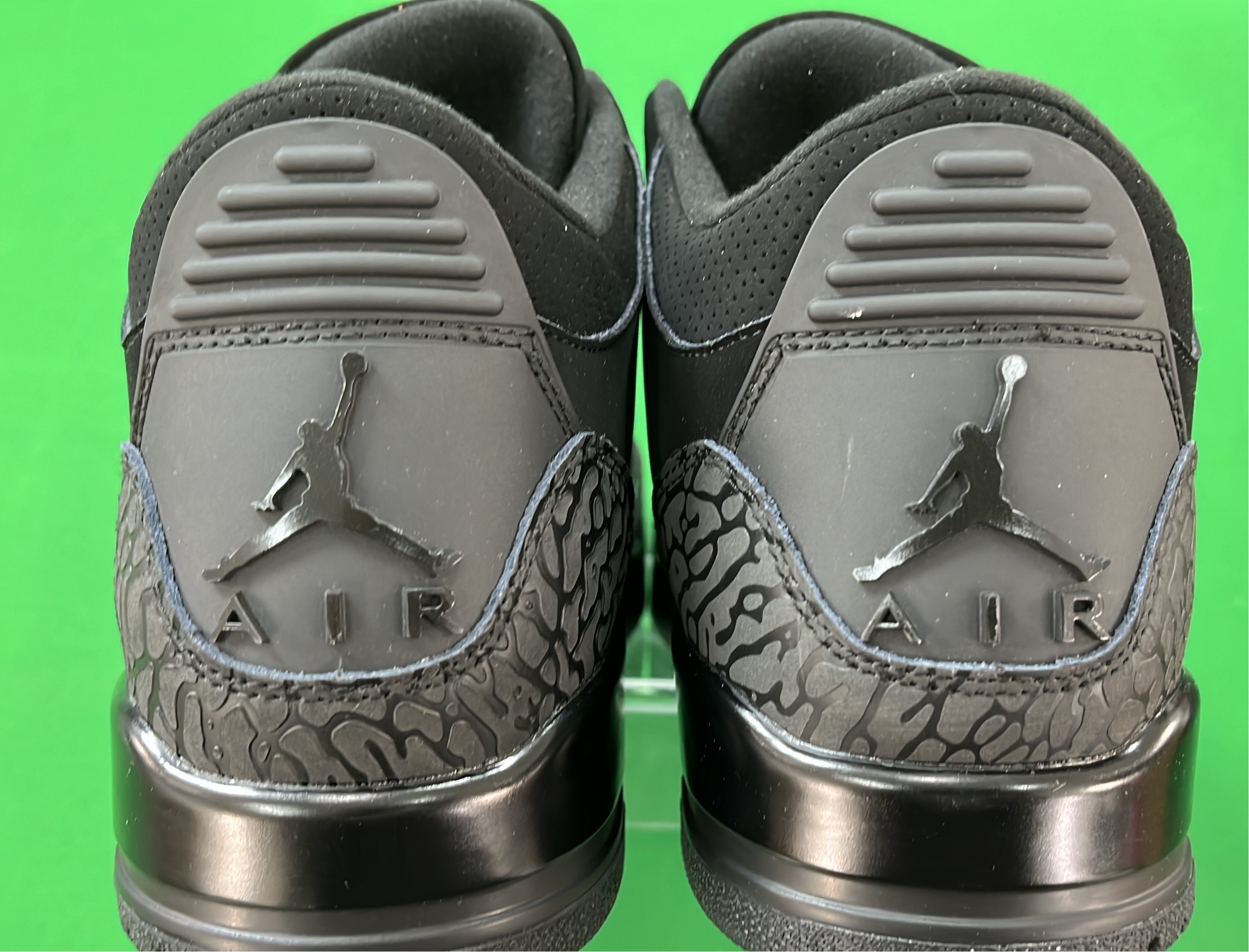 Nike Air Jordan 3 Black Patent Leather Sneakers