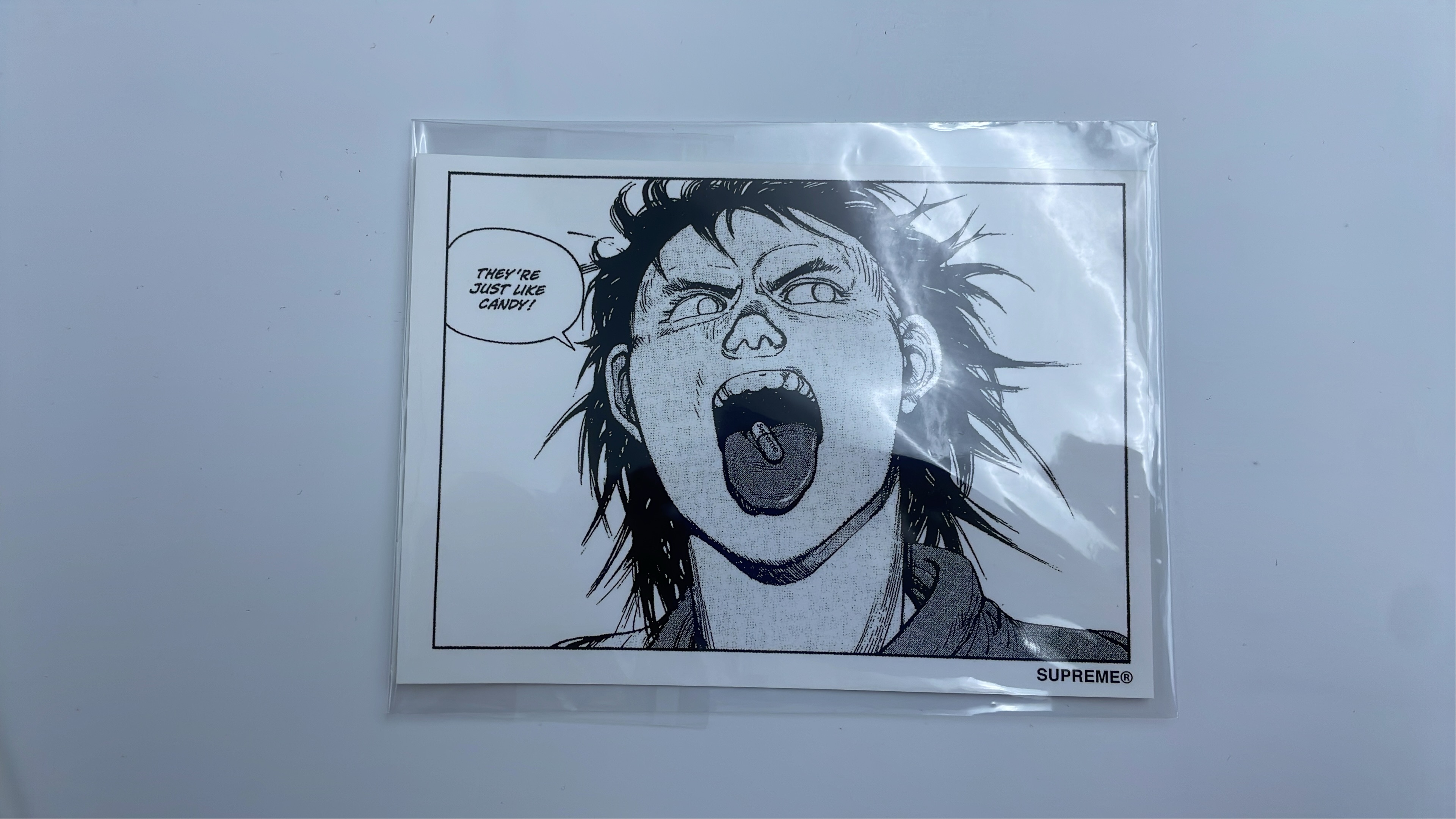 Supreme Manga Sticker Set