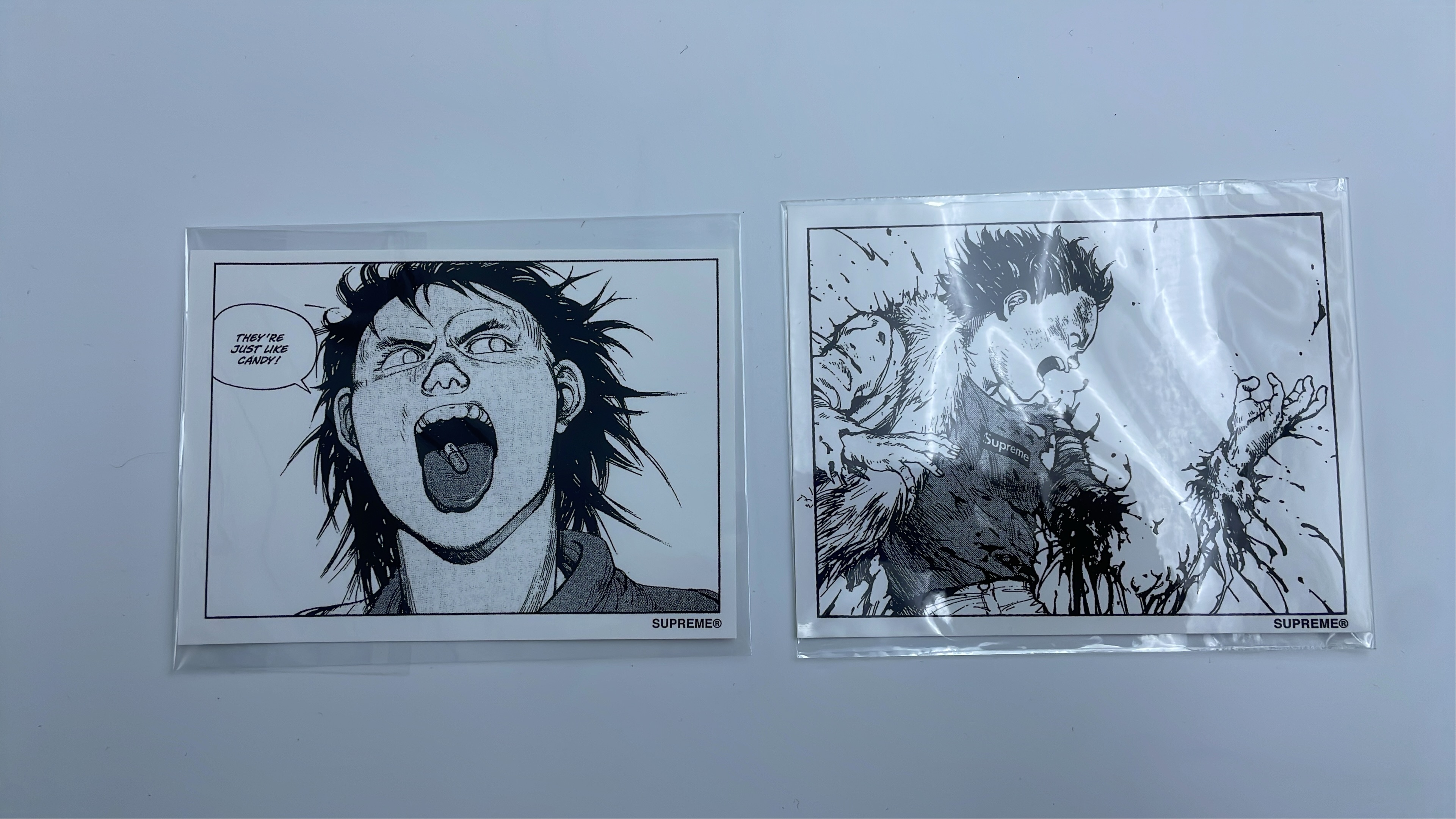 Supreme Manga Sticker Set