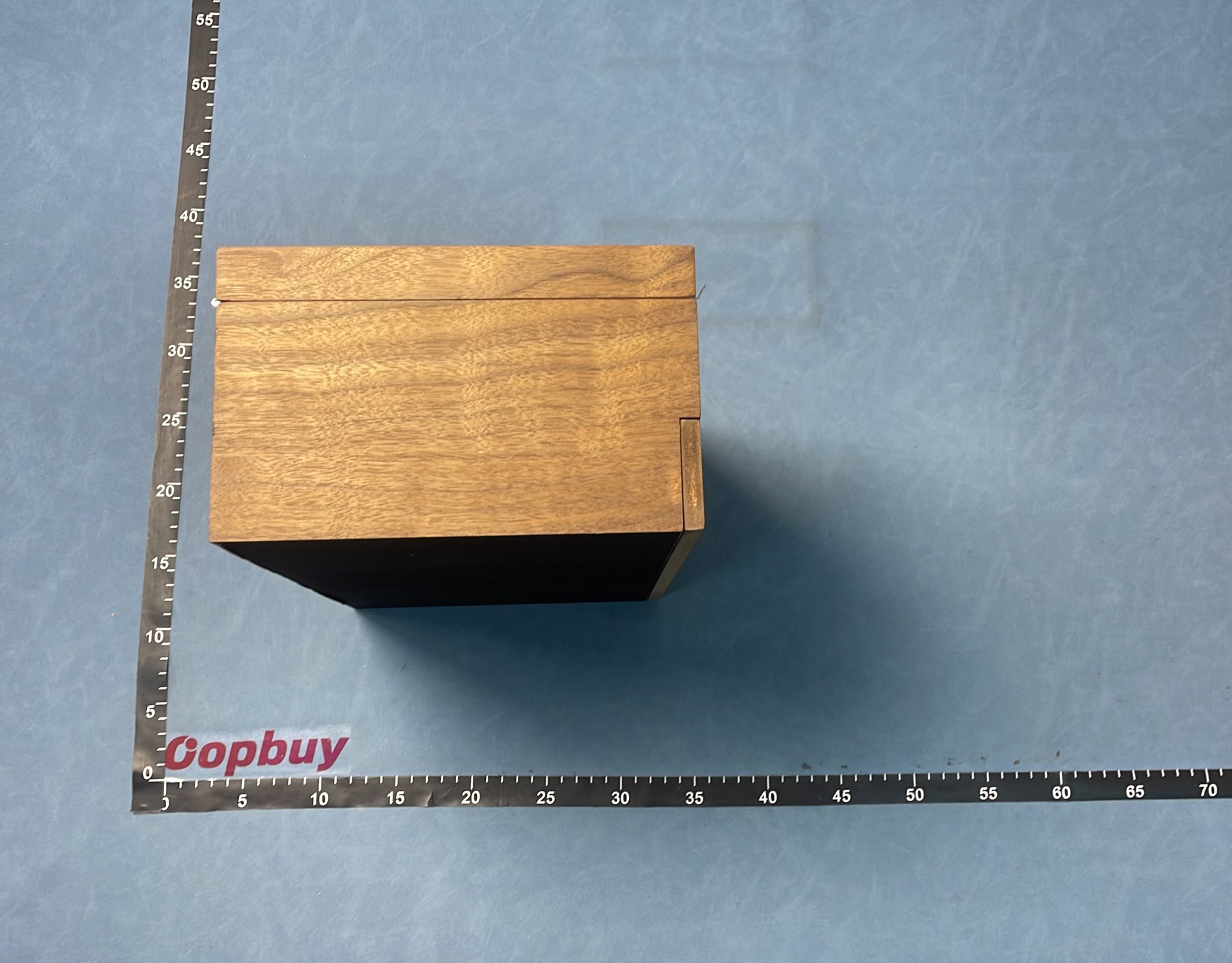 Luxury Wooden Jewelry Box with Monogram Interior