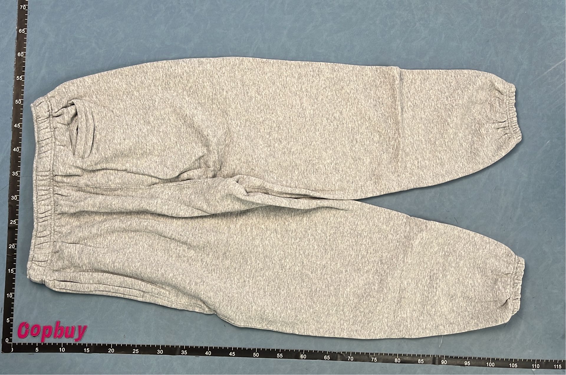 Men's Casual Fleece Jogger Pants - Gray & Black
