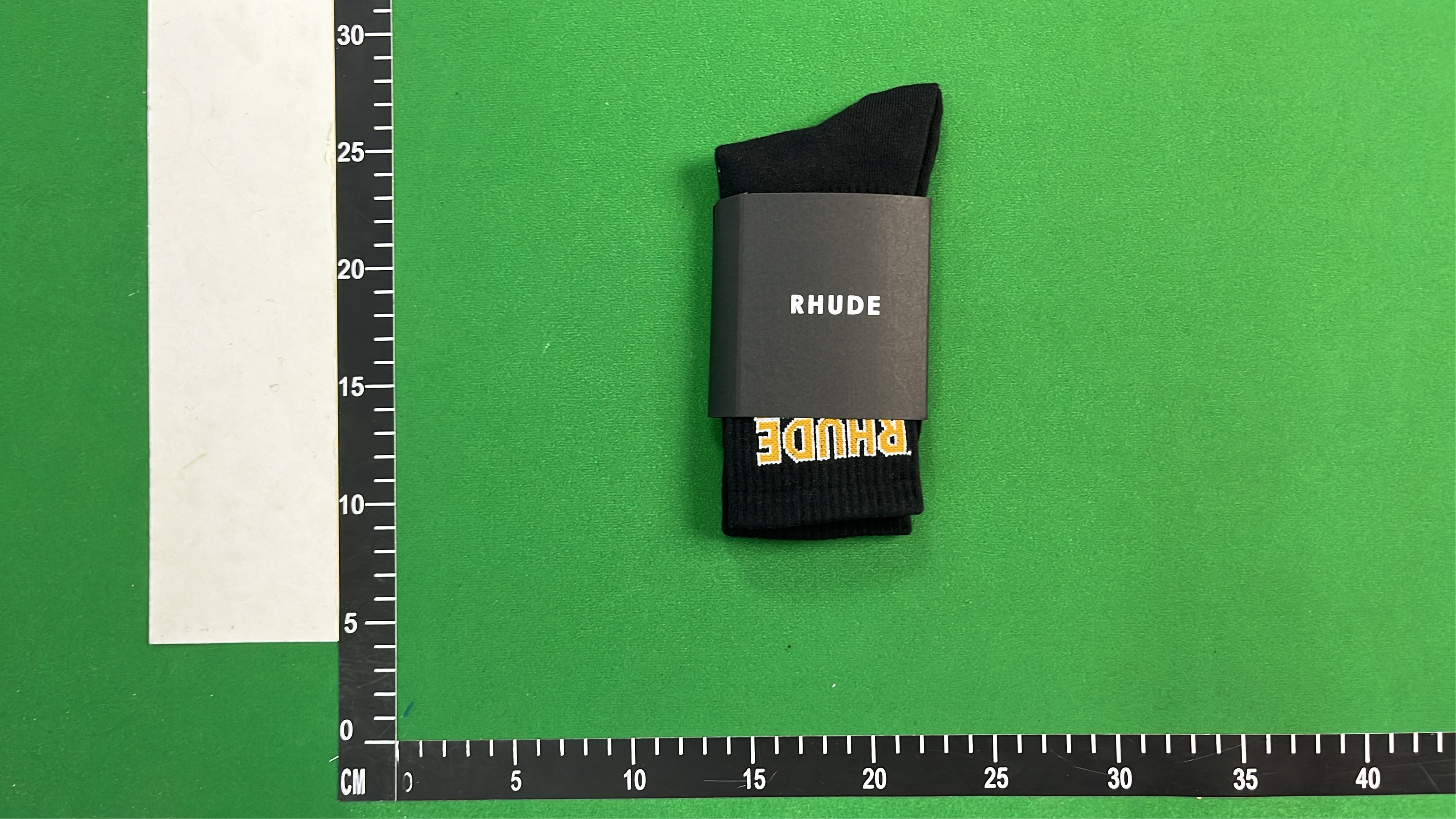 RHUDE Logo Crew Socks Set - White, Navy, Red & Blue