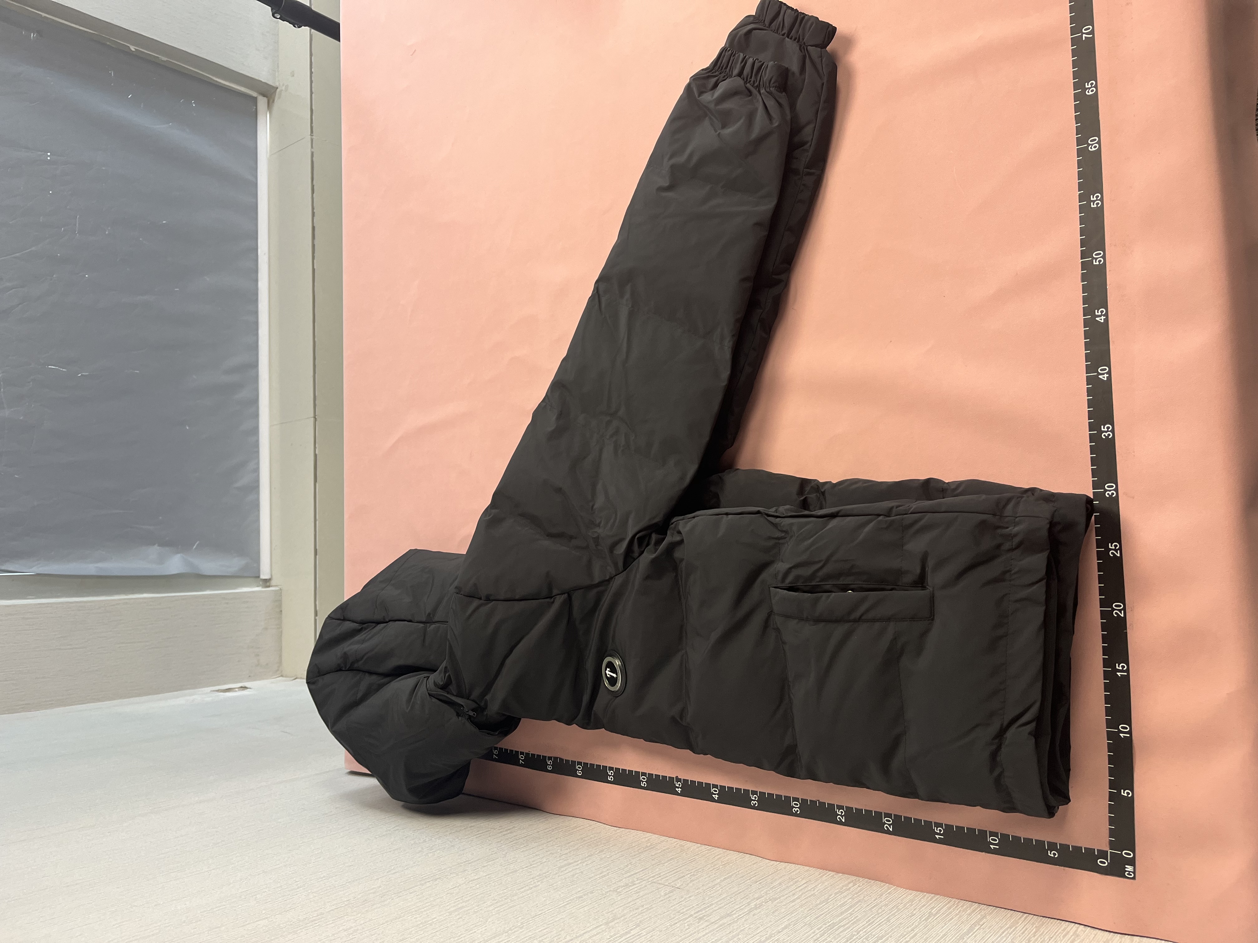 Black Hooded Puffer Jacket for Men - Winter Warm Coat