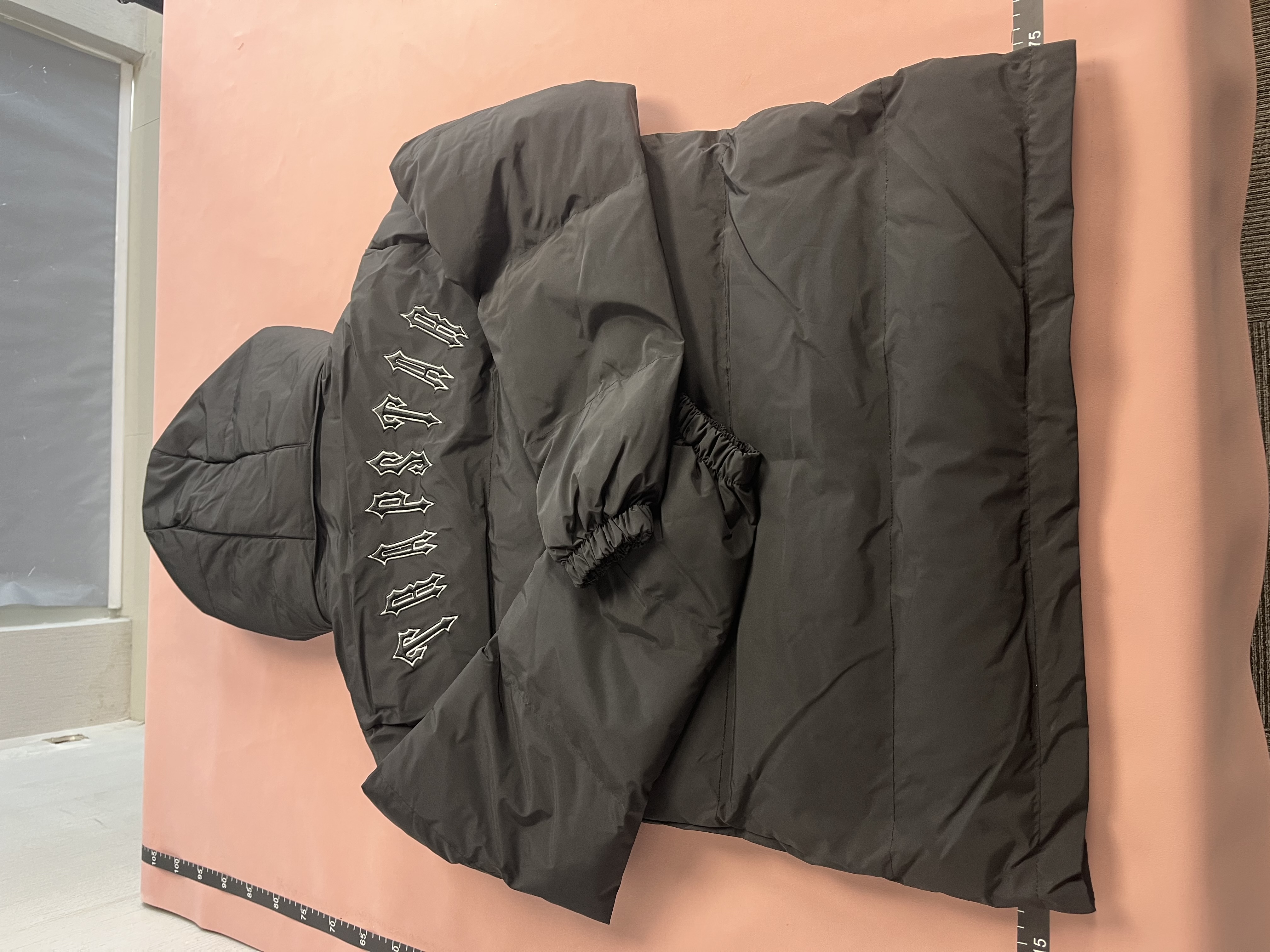 Black Hooded Puffer Jacket for Men - Winter Warm Coat