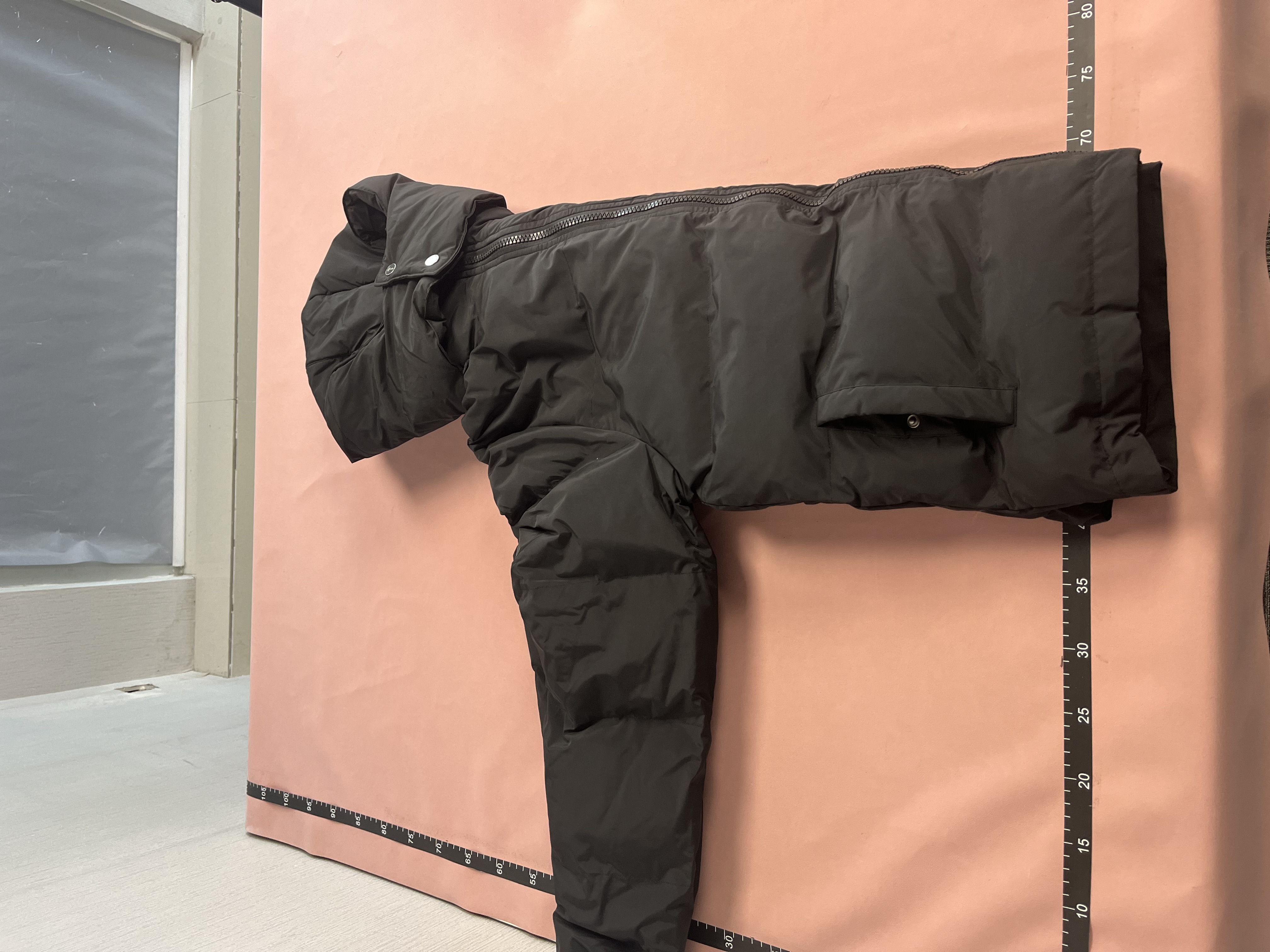 Black Hooded Puffer Jacket for Men - Winter Warm Coat