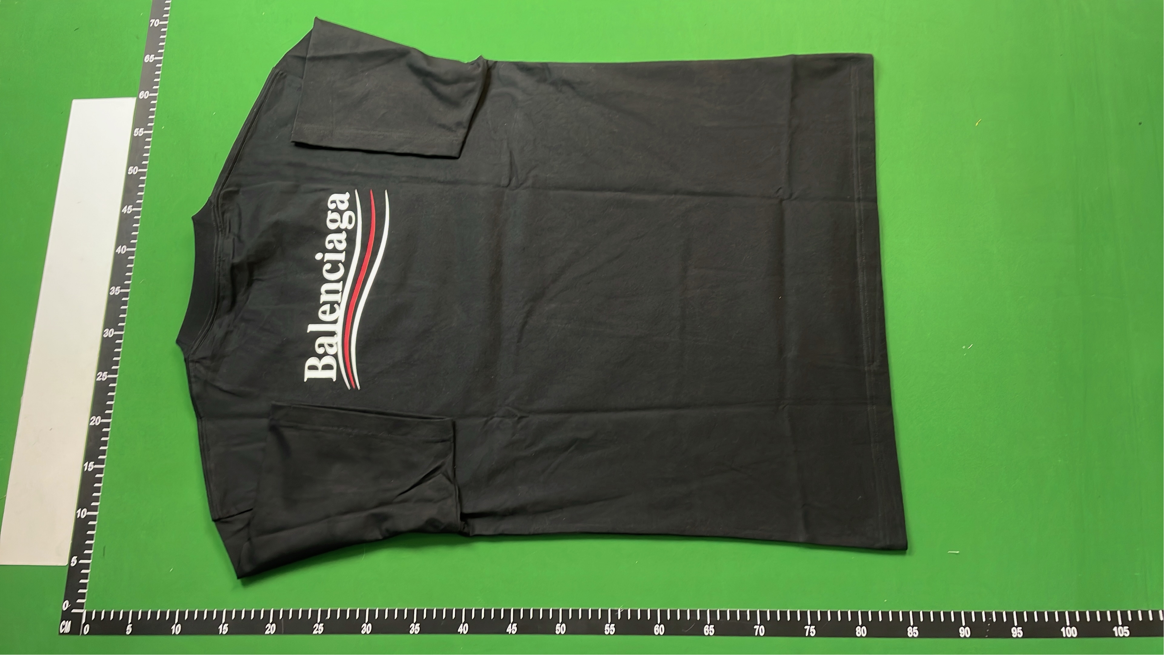Black T-Shirt with Subtle Design