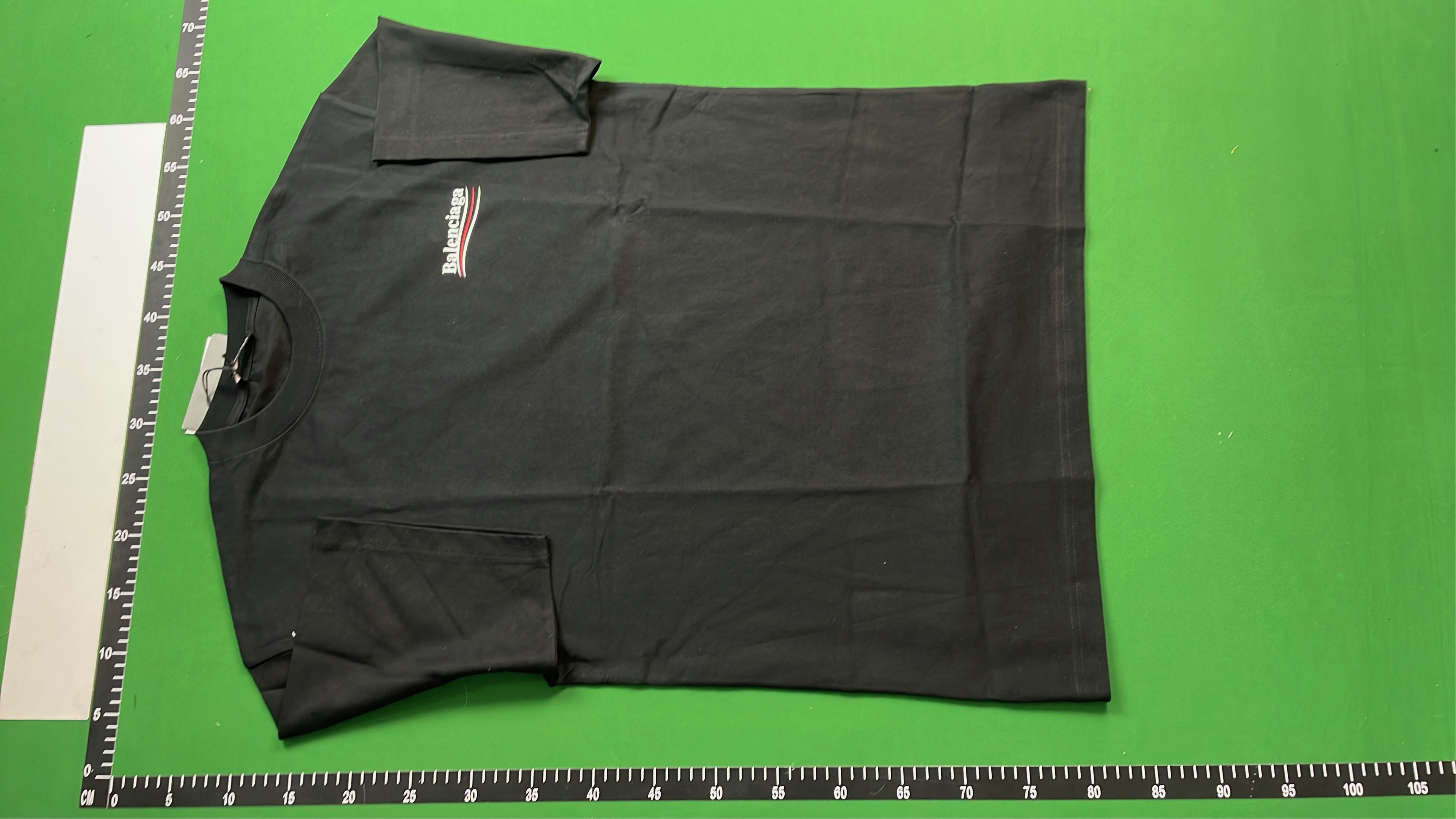 Black T-Shirt with Subtle Design