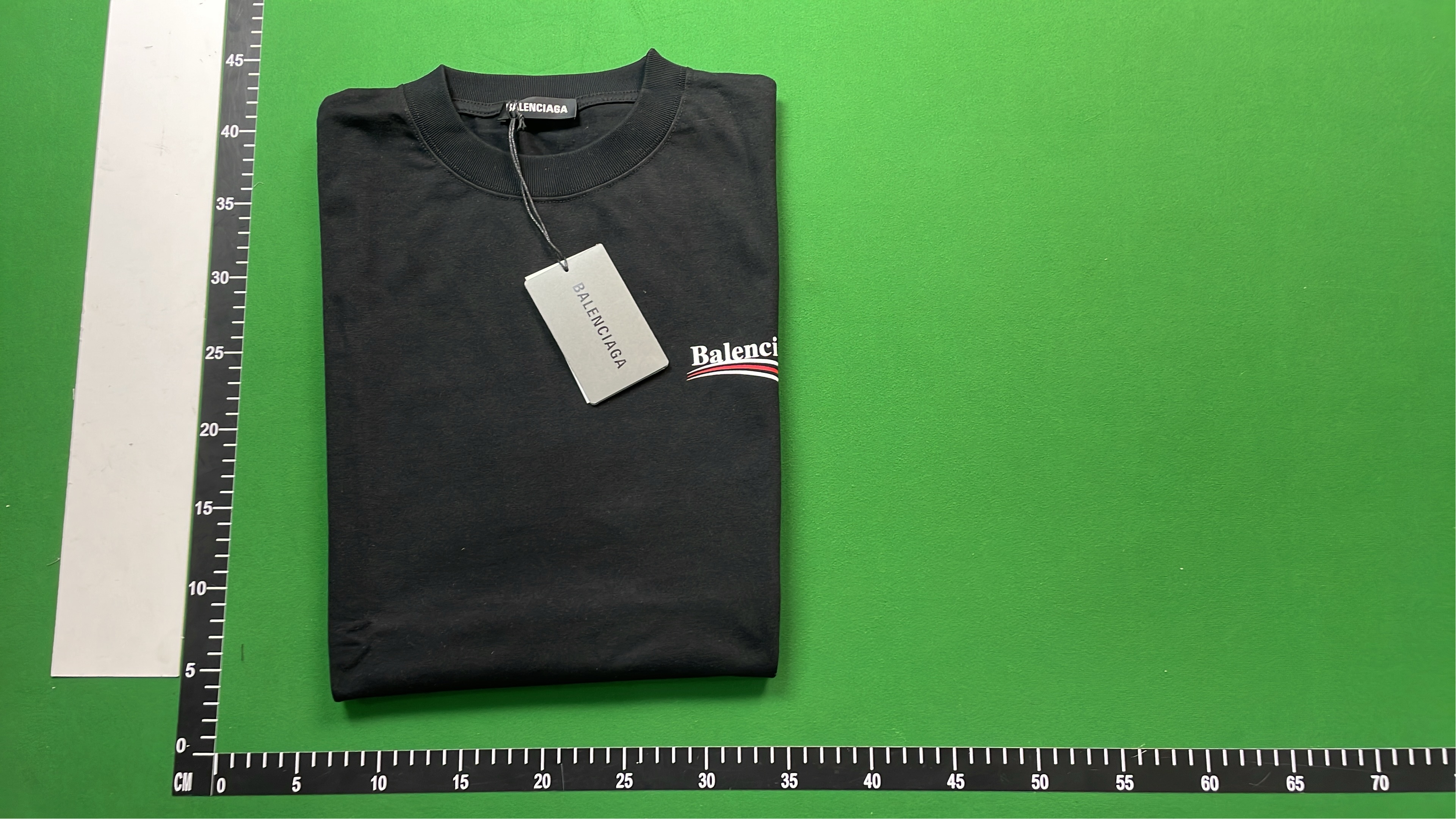 Black T-Shirt with Subtle Design