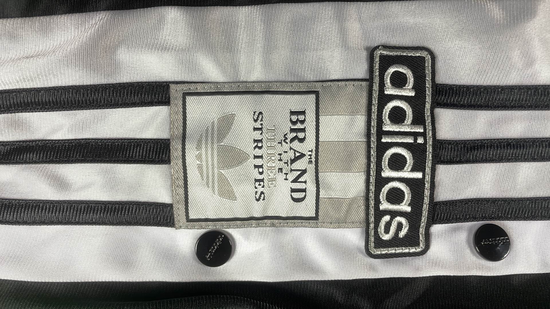 Adidas Originals 3-Stripes Track Pants - Black White Gold