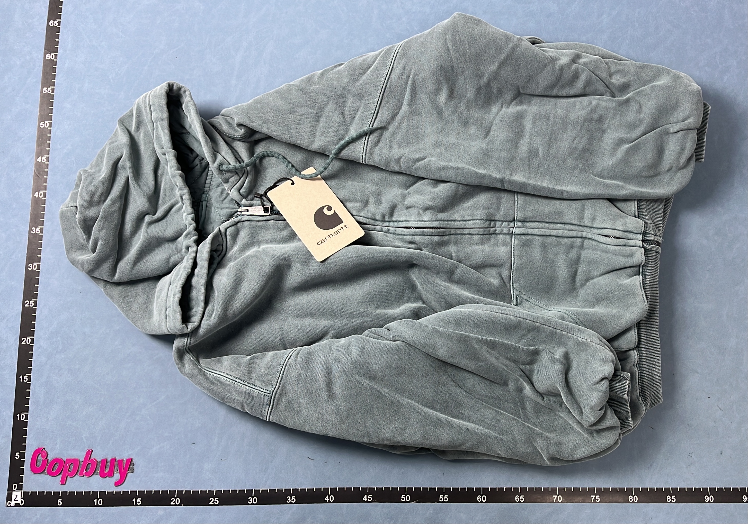 Carhartt Zip-Up Hoodie - Premium Workwear Sweatshirt