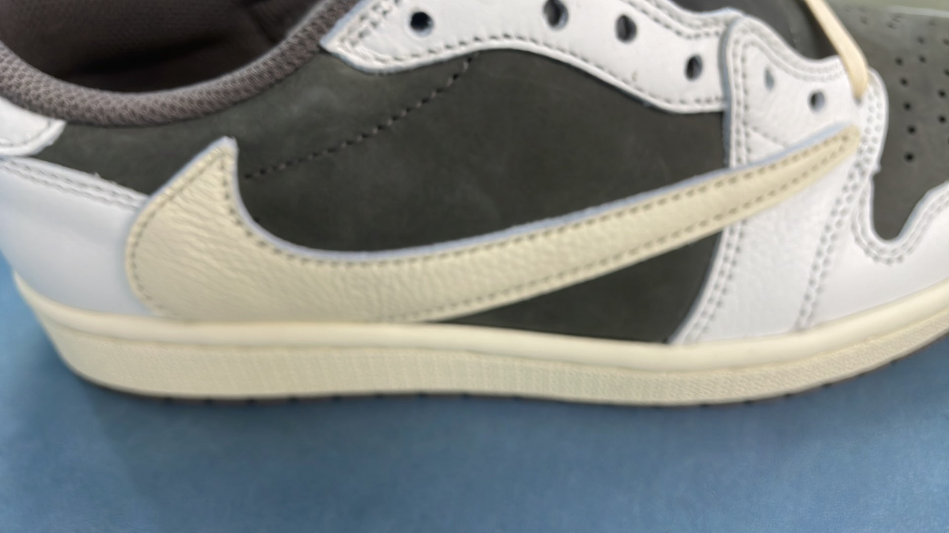 Nike Air Jordan 1 Low Black White Grey Sneakers