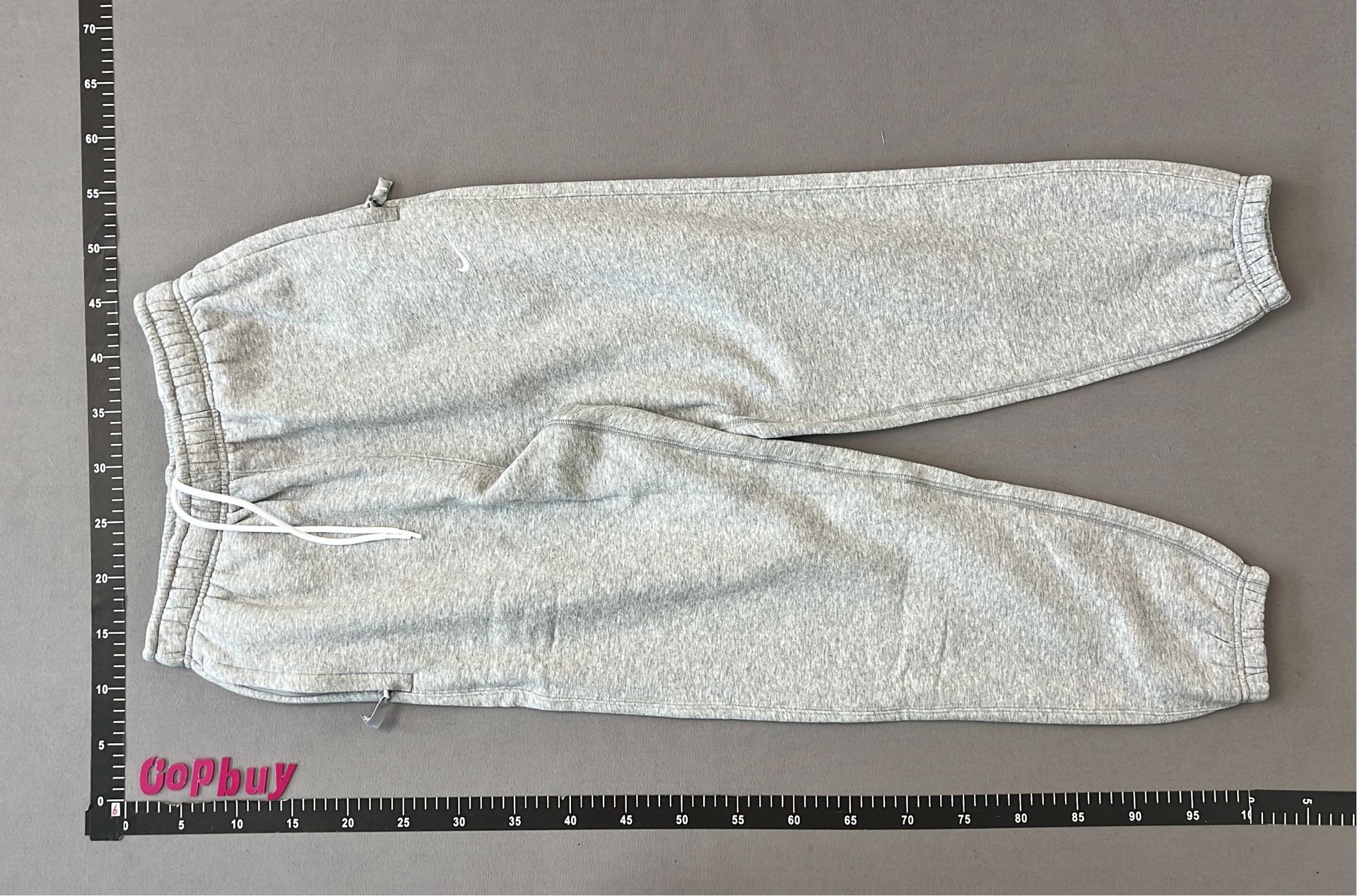 Nike Gray Fleece Jogger Pants for Men