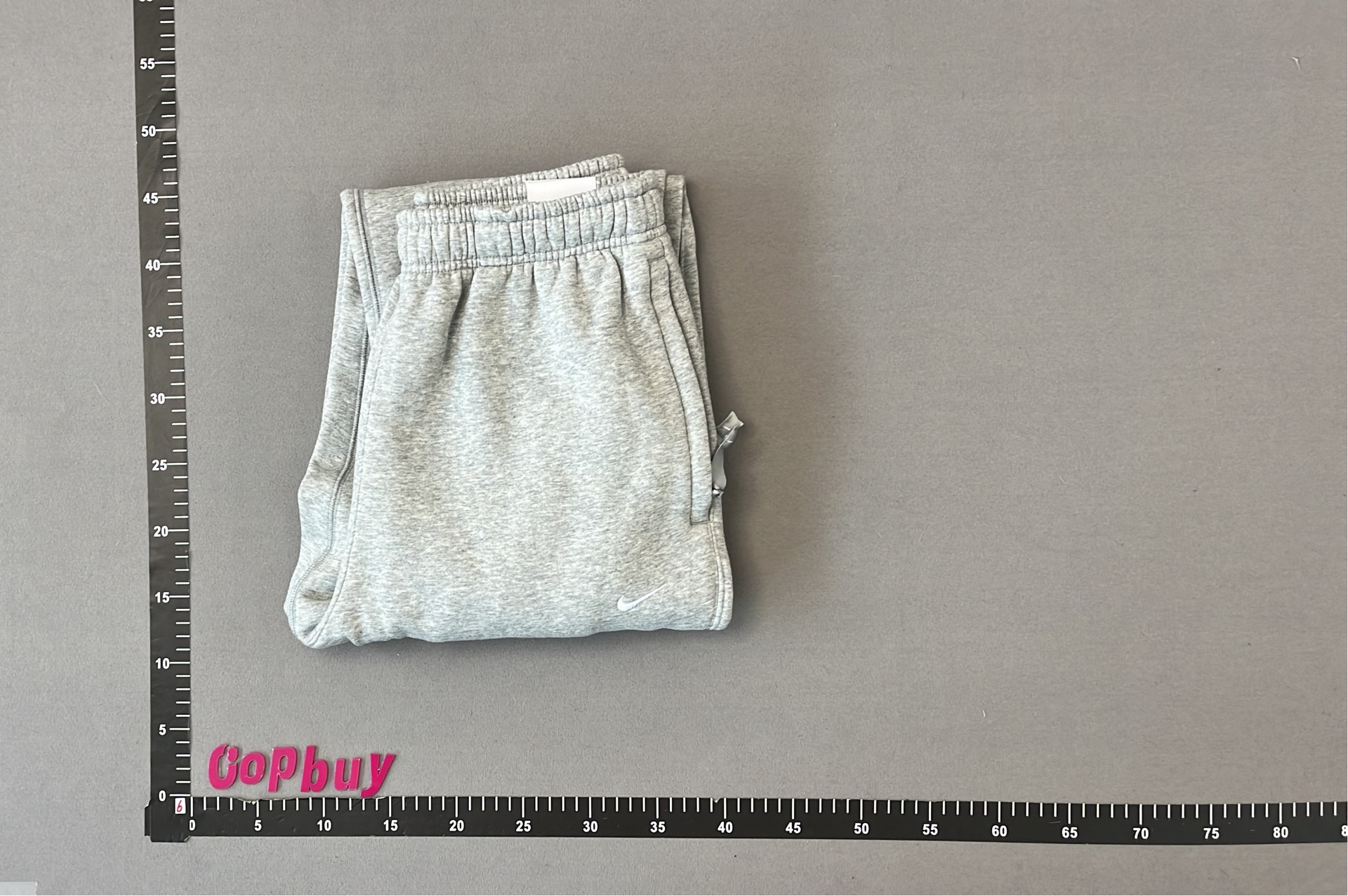 Nike Gray Fleece Jogger Pants for Men