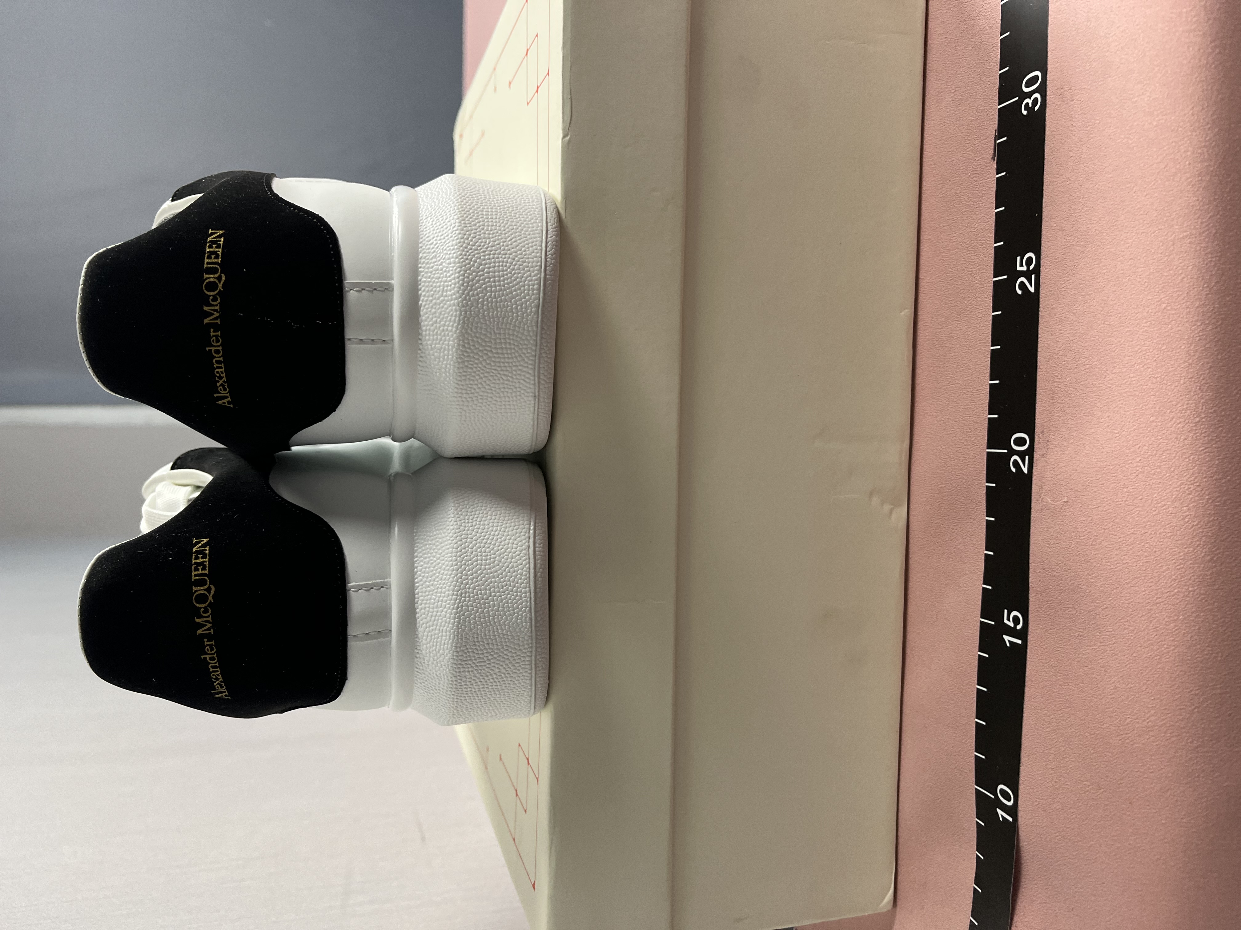 White Green Alexander McQueen Oversized Sneakers